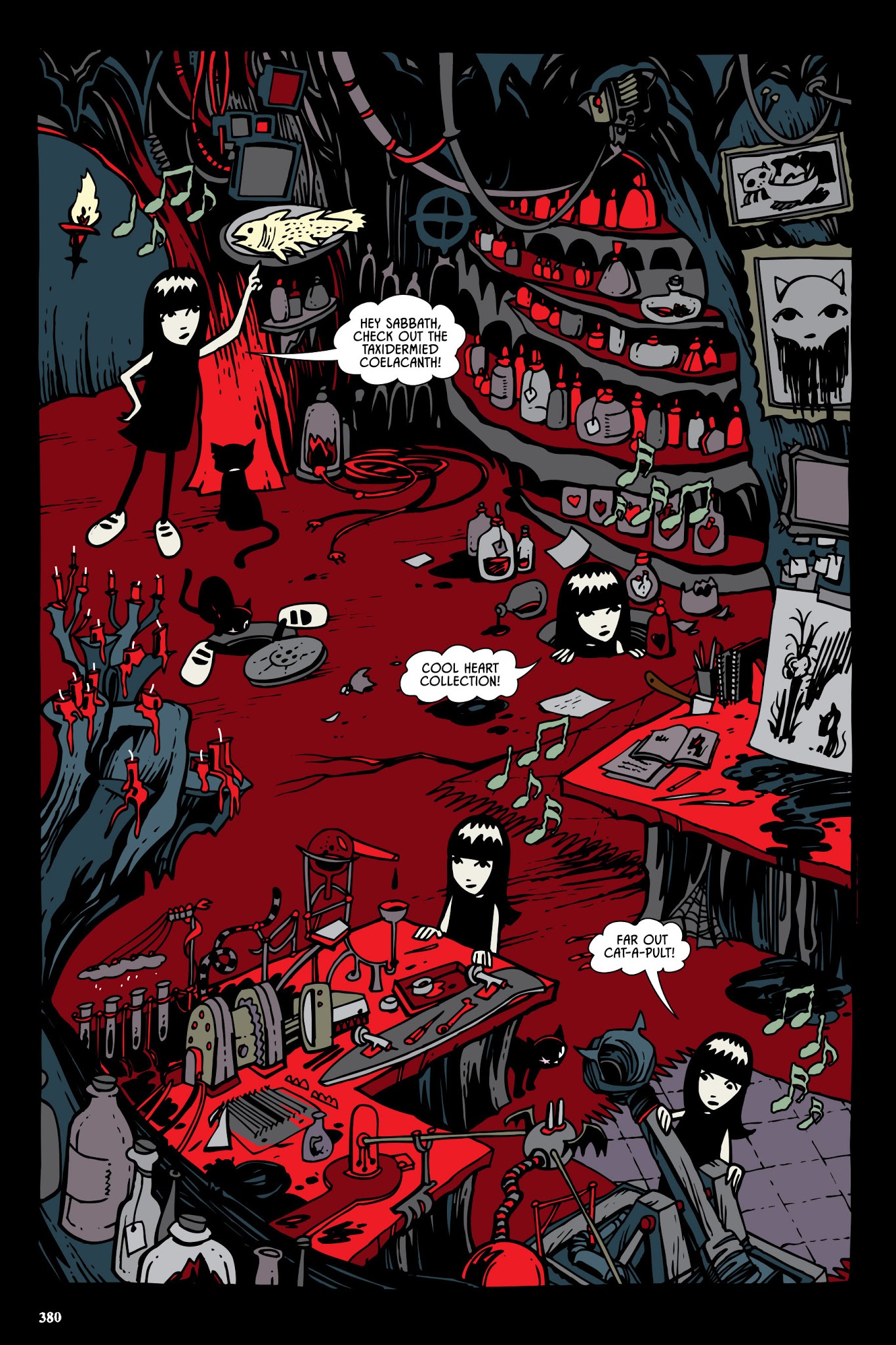 Read online The Complete Emily The Strange: All Things Strange comic -  Issue # TPB - 366