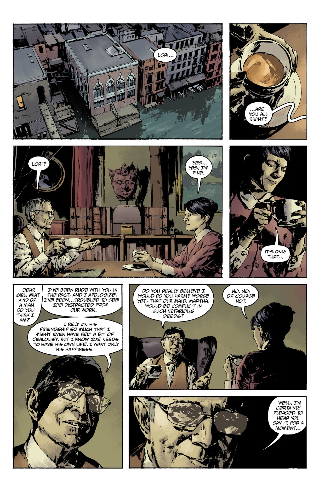 Read online Joe Golem: The Outer Dark comic -  Issue #3 - 3