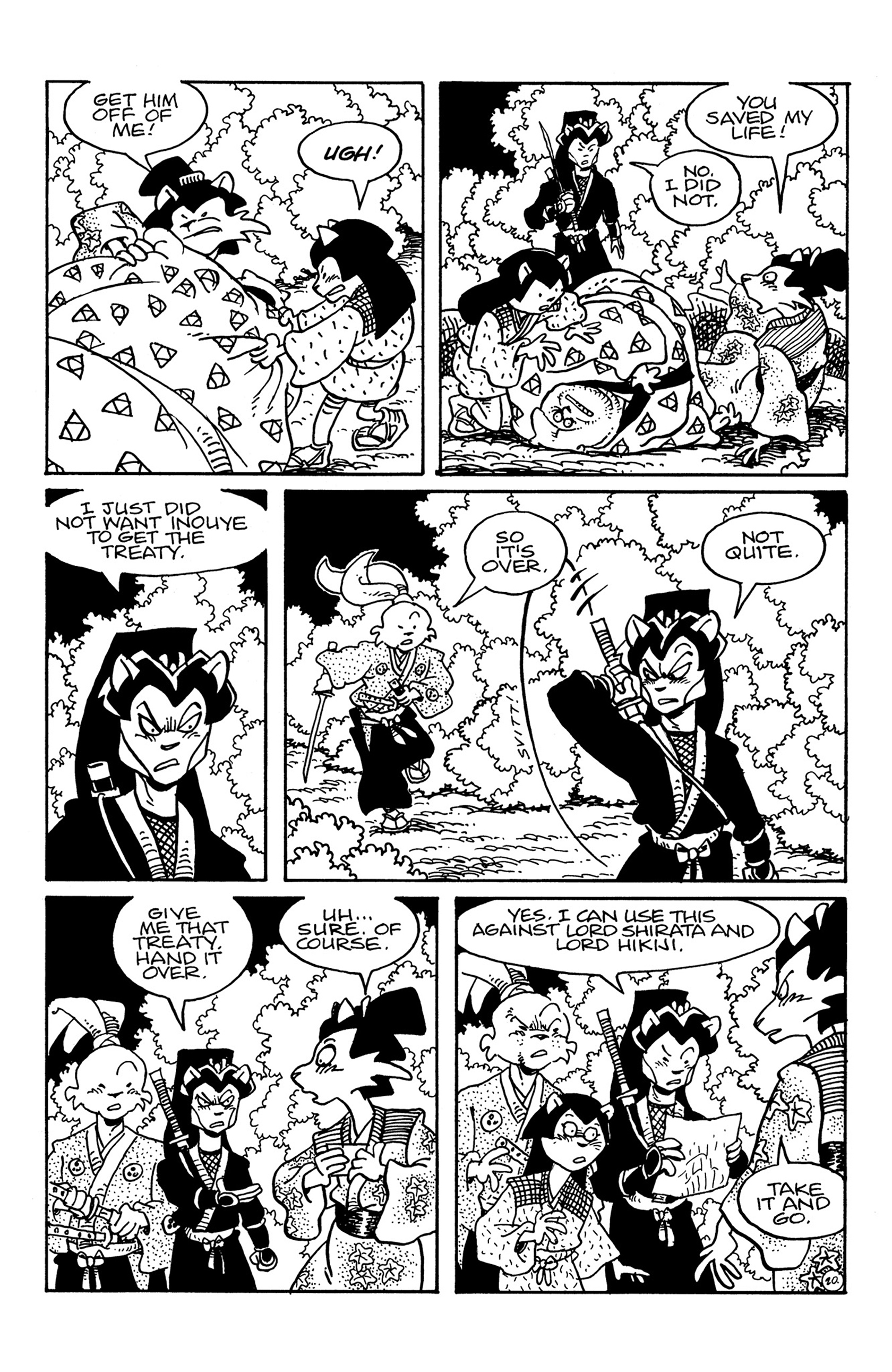 Read online Usagi Yojimbo (1996) comic -  Issue #147 - 21