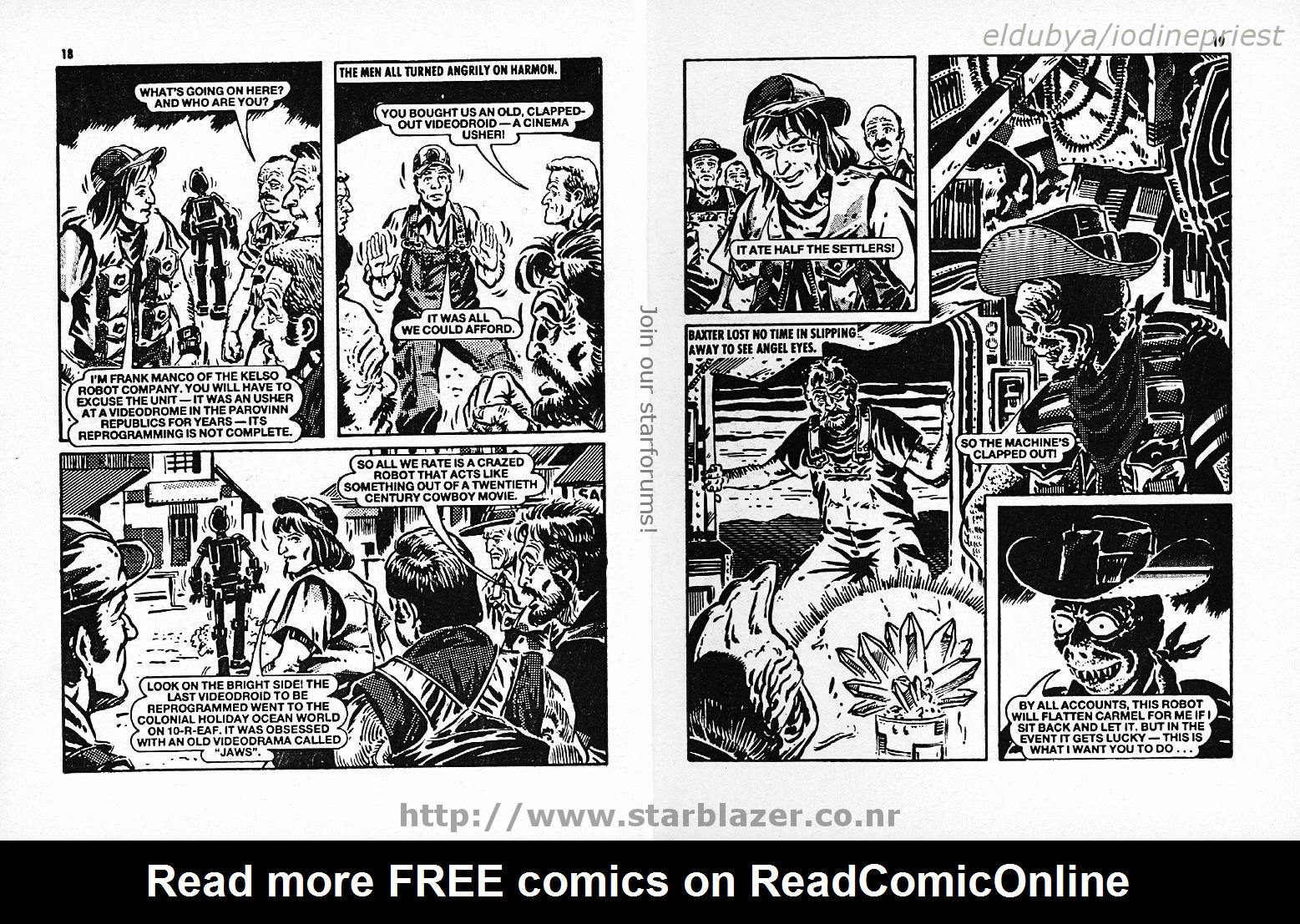 Read online Starblazer comic -  Issue #204 - 11