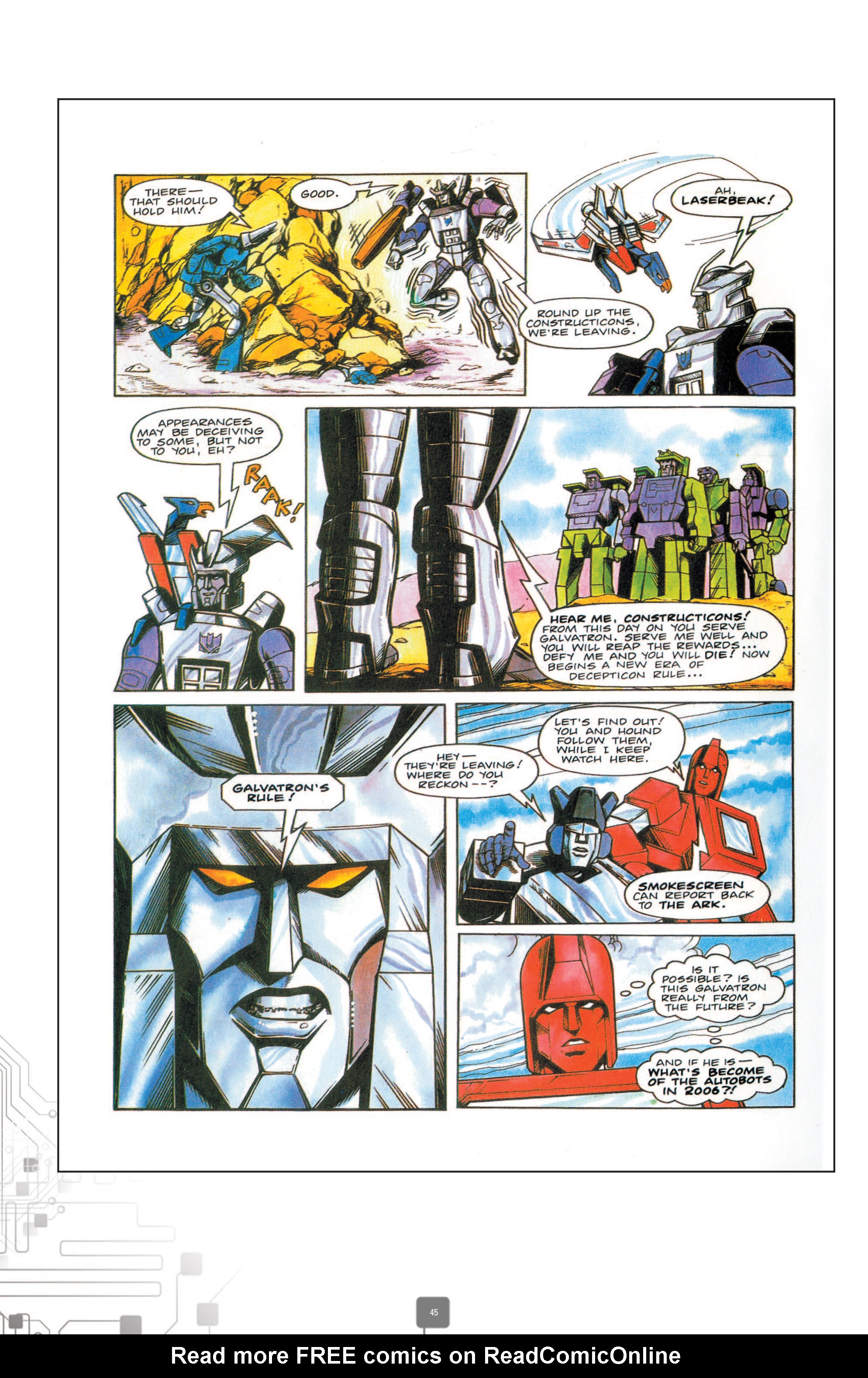 Read online The Transformers Classics UK comic -  Issue # TPB 3 - 46