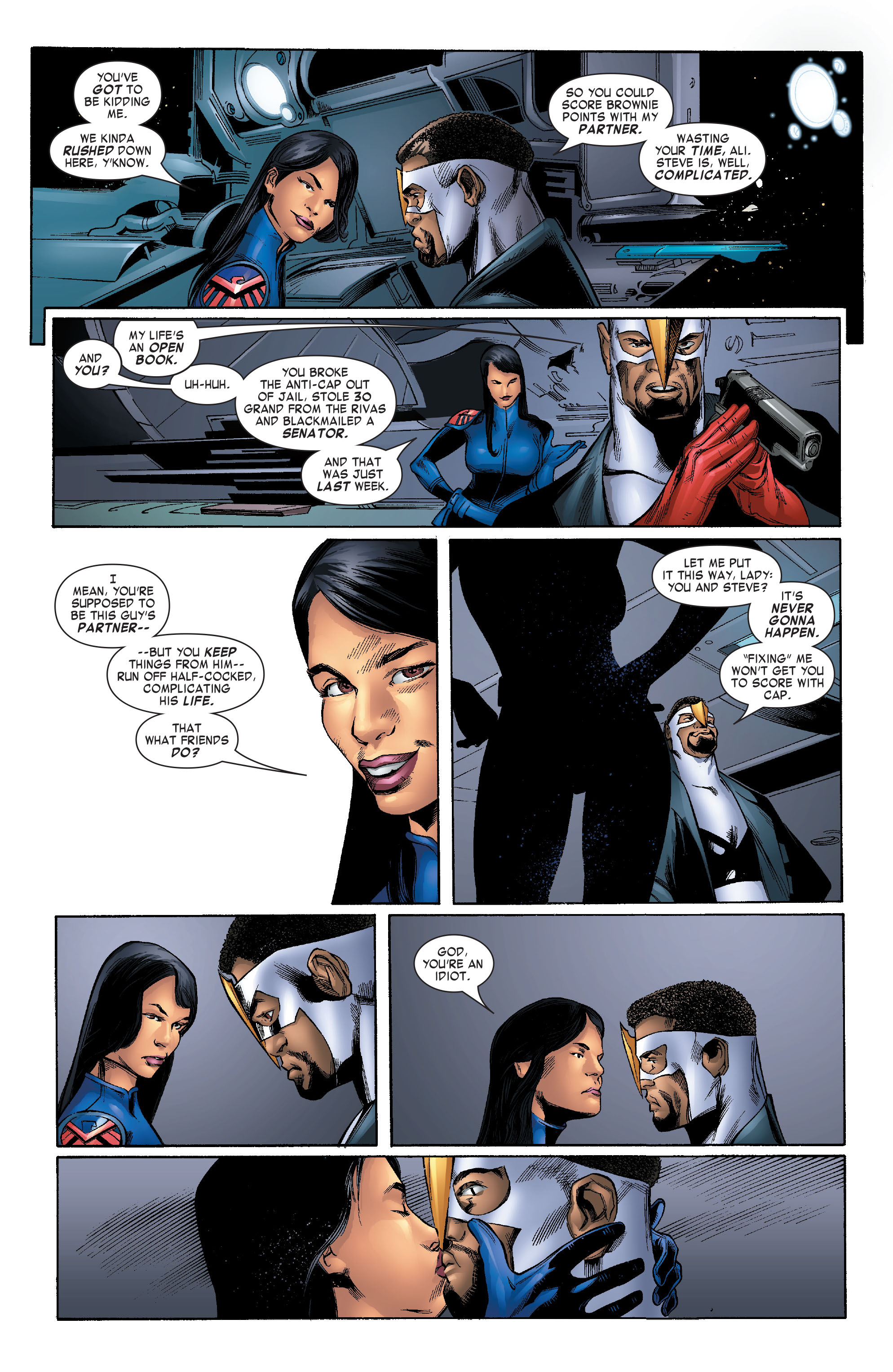 Read online Captain America & the Falcon comic -  Issue #12 - 15