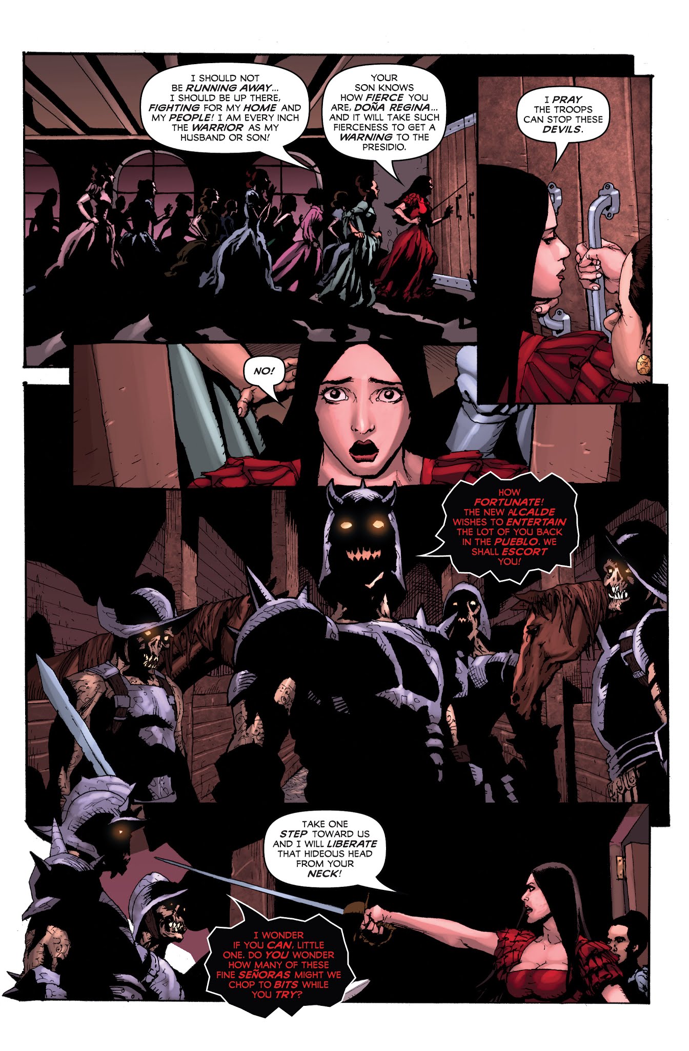 Read online Zorro: Swords of Hell comic -  Issue #1 - 12