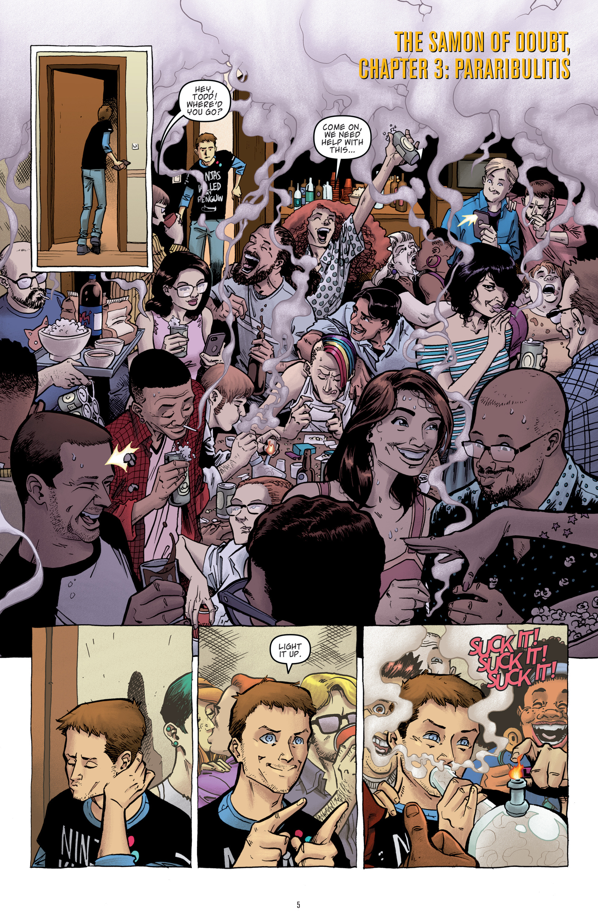 Read online Dirk Gently's Holistic Detective Agency: The Salmon of Doubt comic -  Issue #3 - 7