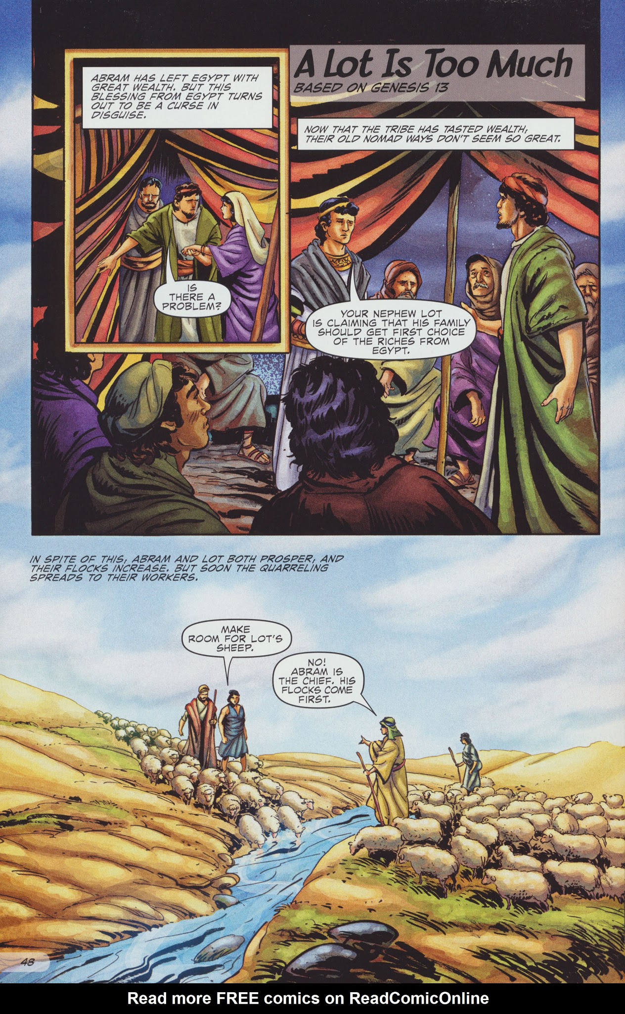 Read online The Action Bible comic -  Issue # TPB 1 - 52