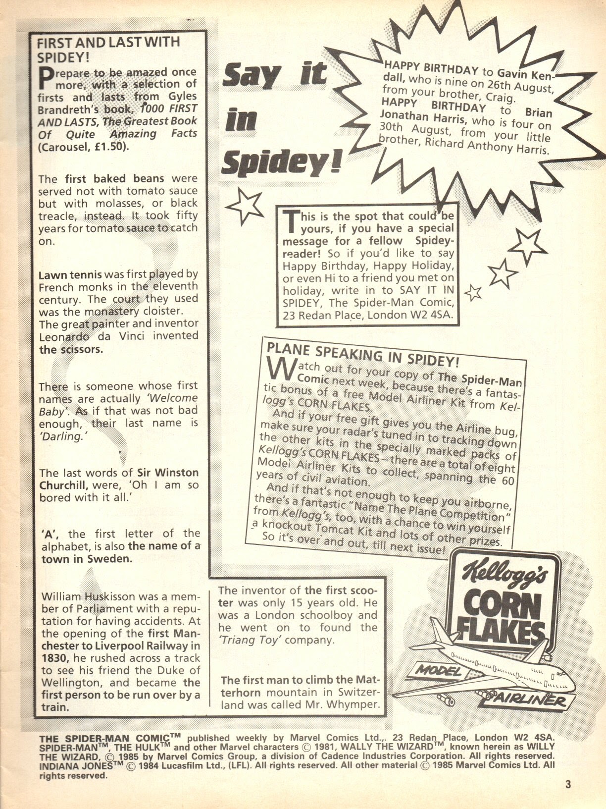 Read online Spidey Comic comic -  Issue #651 - 3