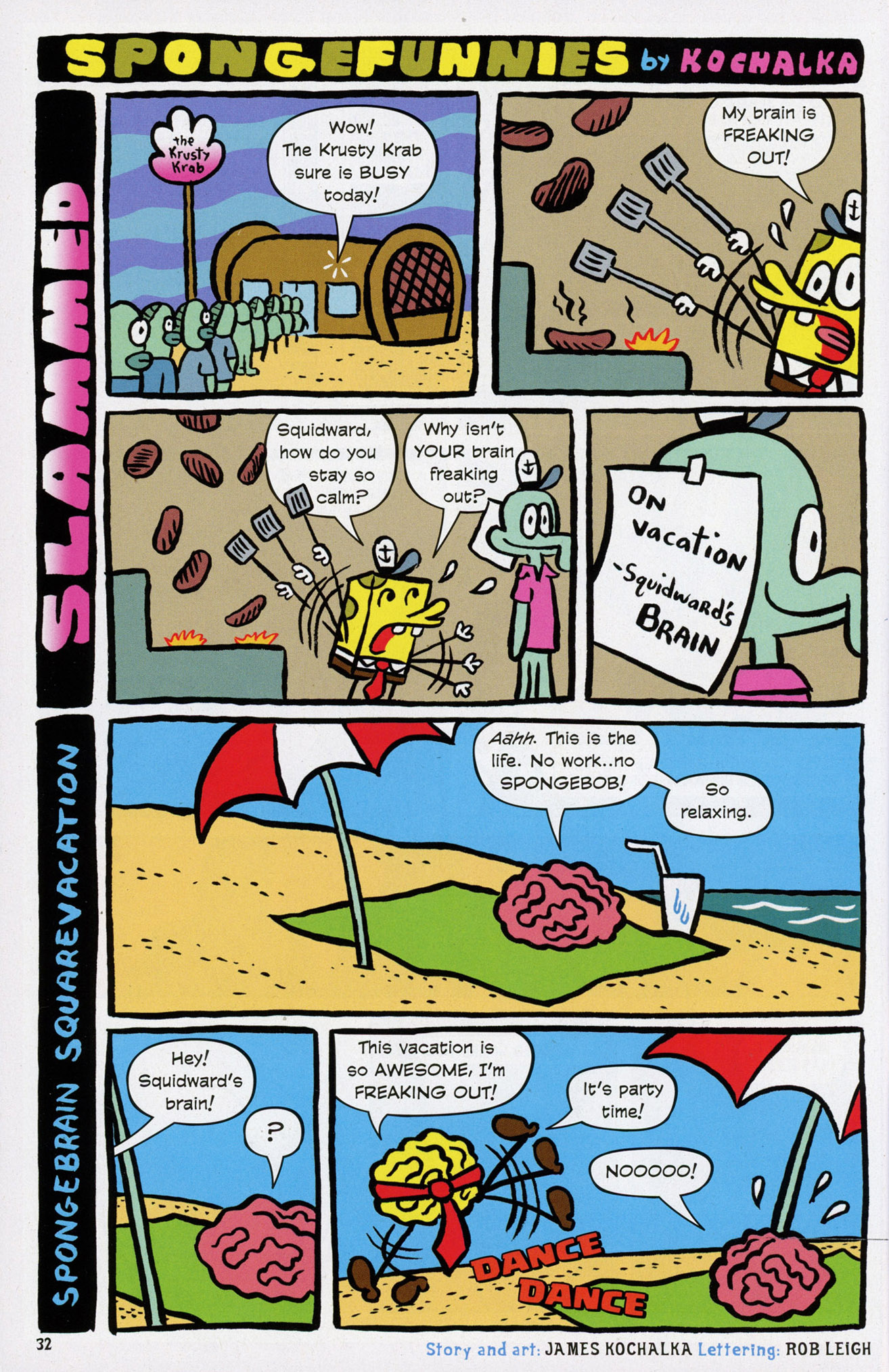 Read online SpongeBob Comics comic -  Issue #52 - 34