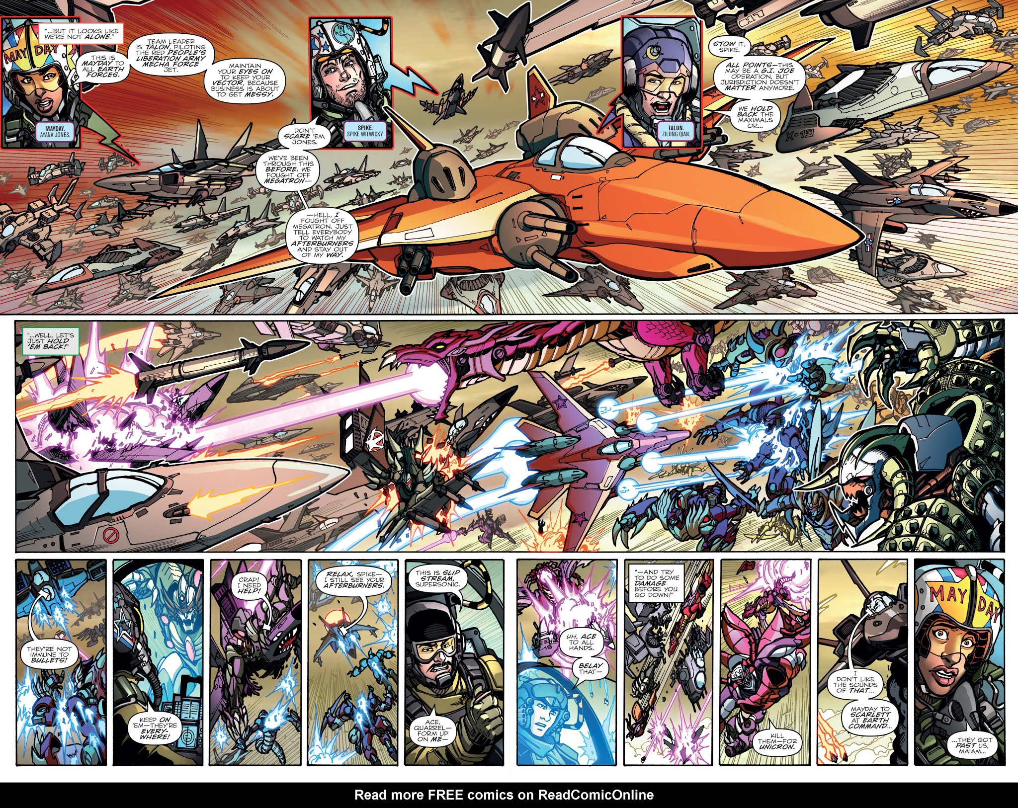 Read online Transformers: Unicron comic -  Issue #5 - 14