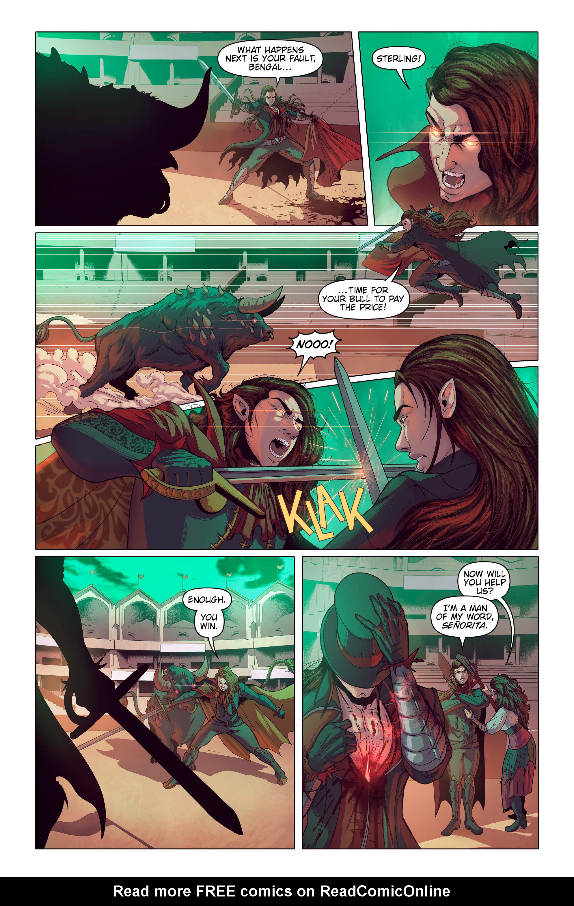 Read online Wolvenheart comic -  Issue #5 - 18