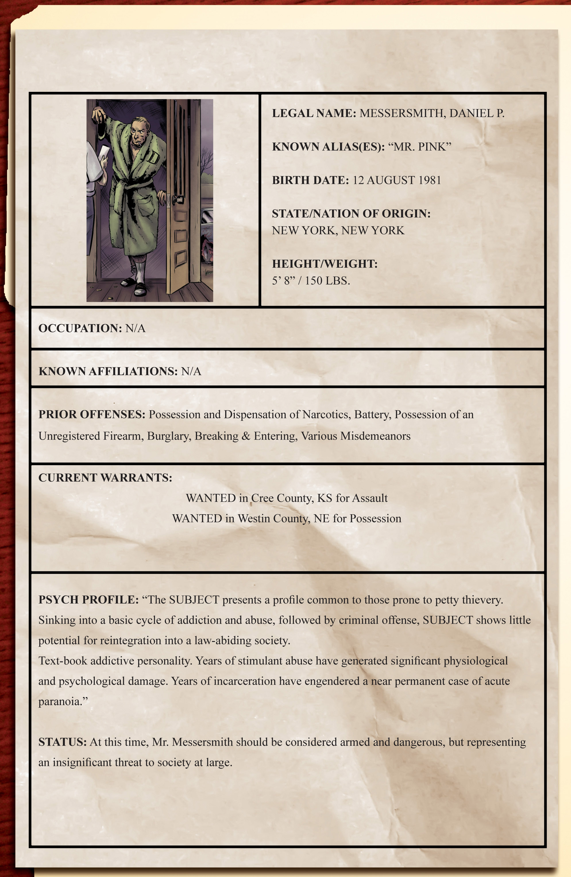 Read online Postal comic -  Issue #1 - 24