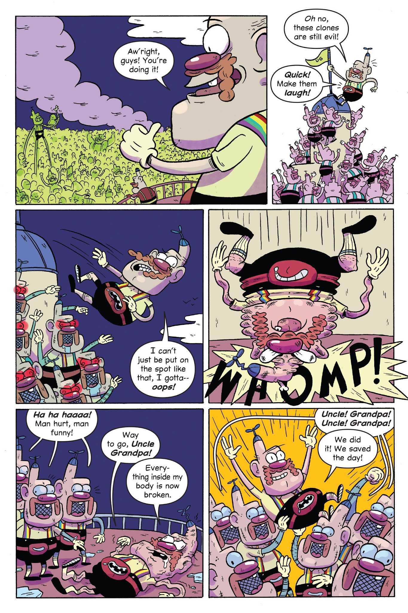Read online Uncle Grandpa in Uncle Grandpaland comic -  Issue # TPB - 117