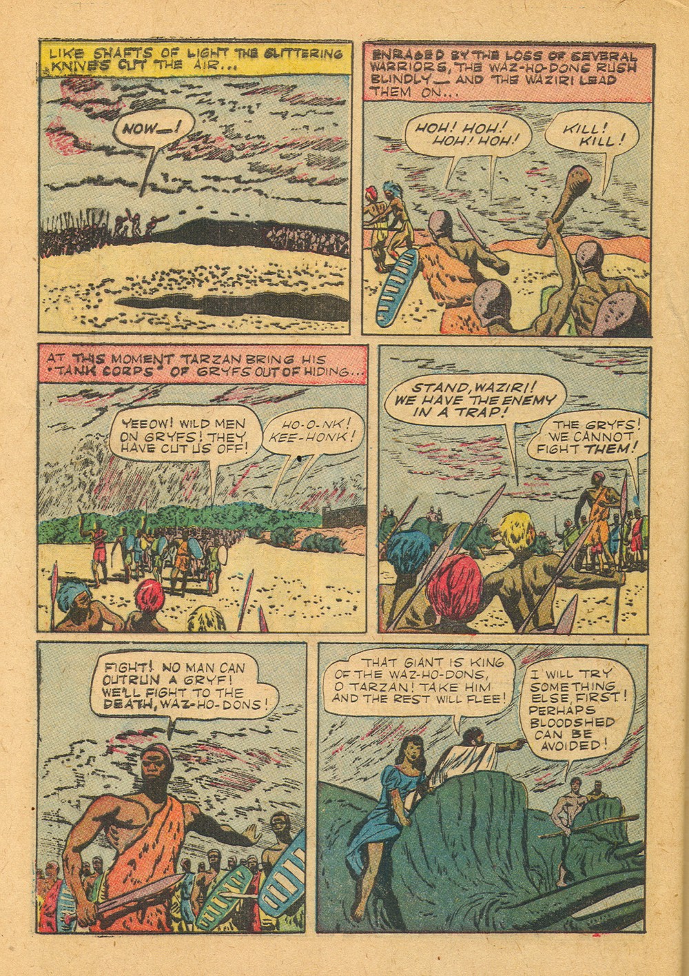 Read online Tarzan (1948) comic -  Issue #24 - 40