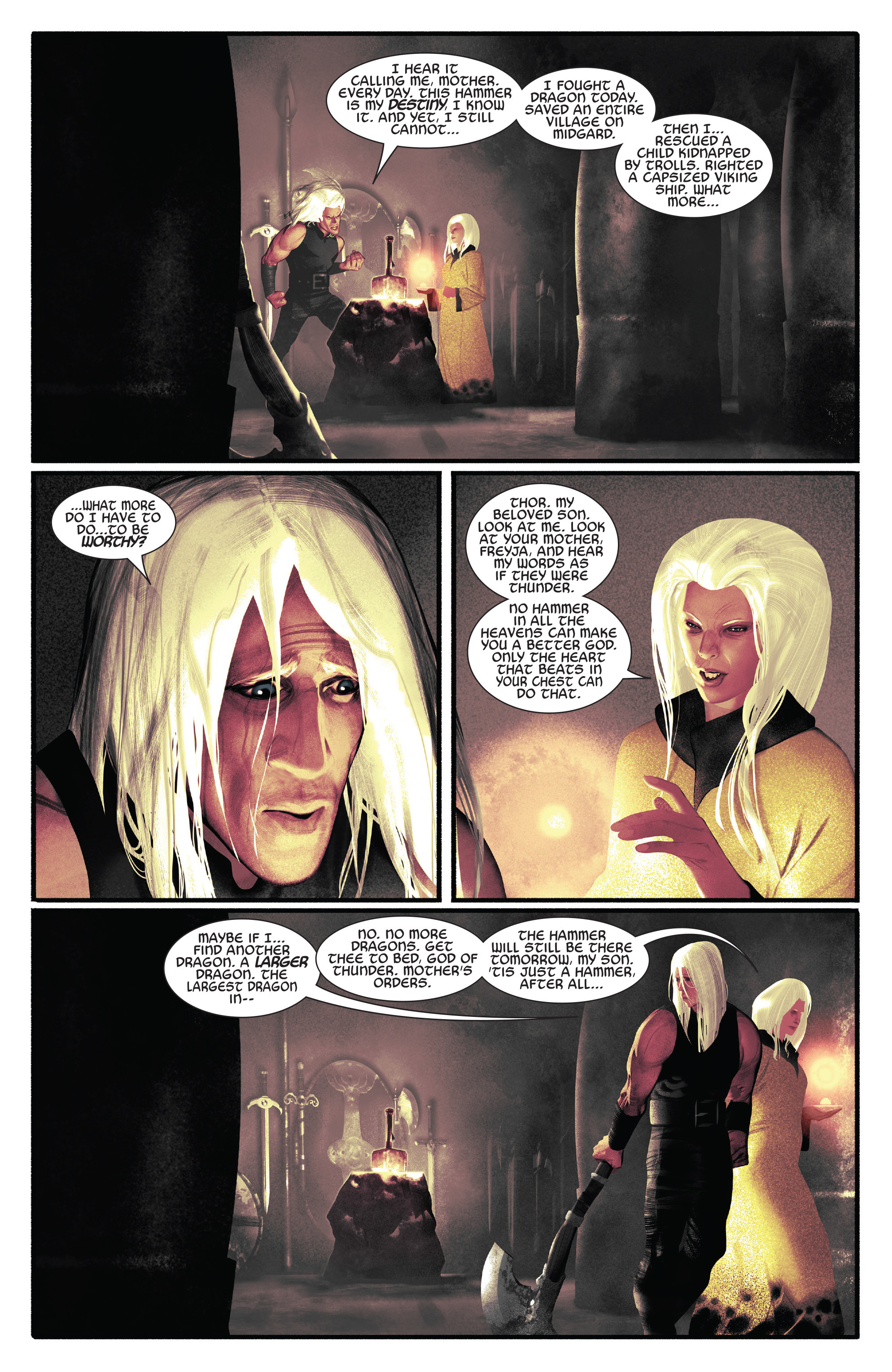Read online The Unworthy Thor comic -  Issue #4 - 4