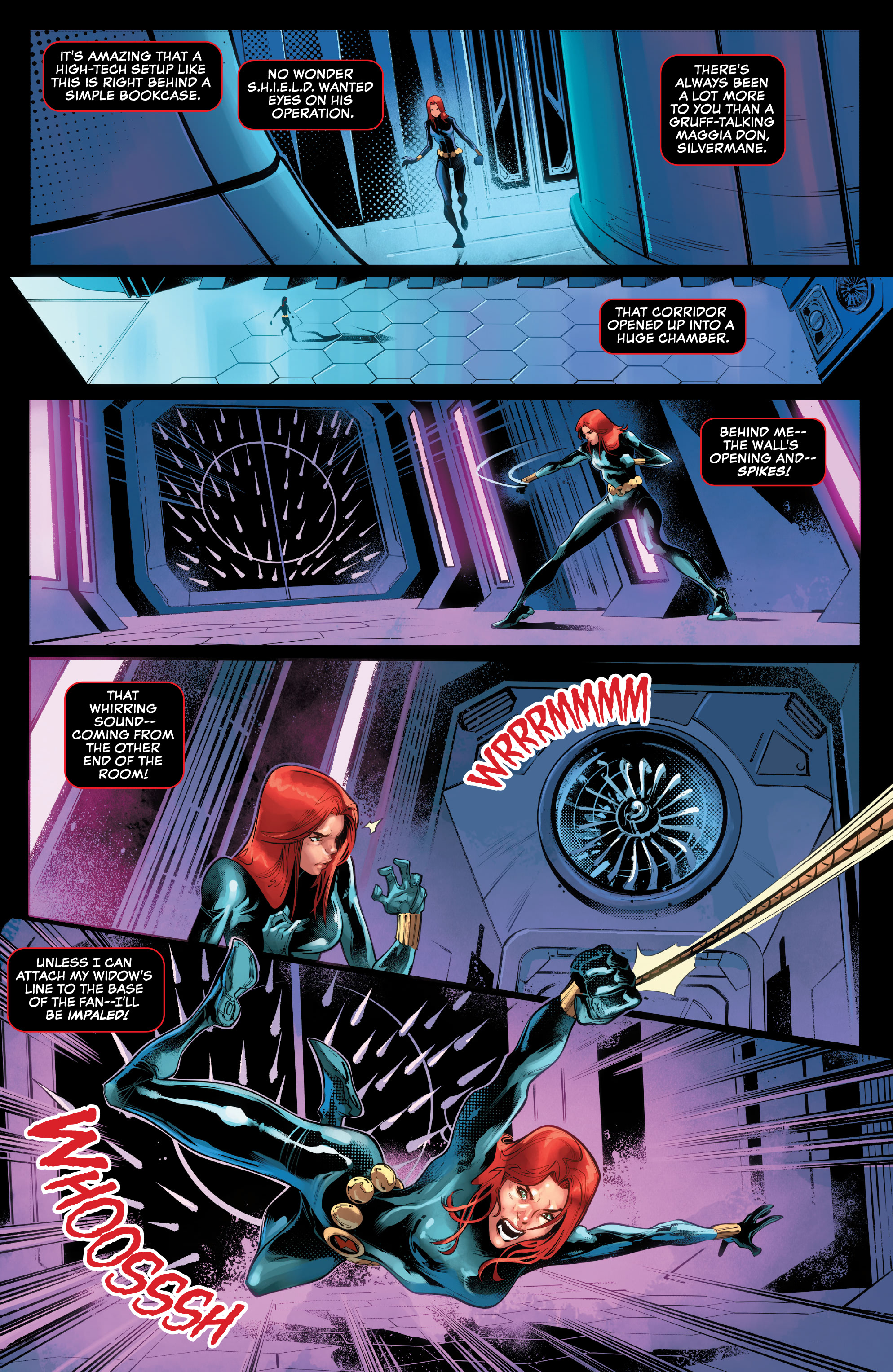 Read online Black Widow: Widow's Sting comic -  Issue #1 - 12