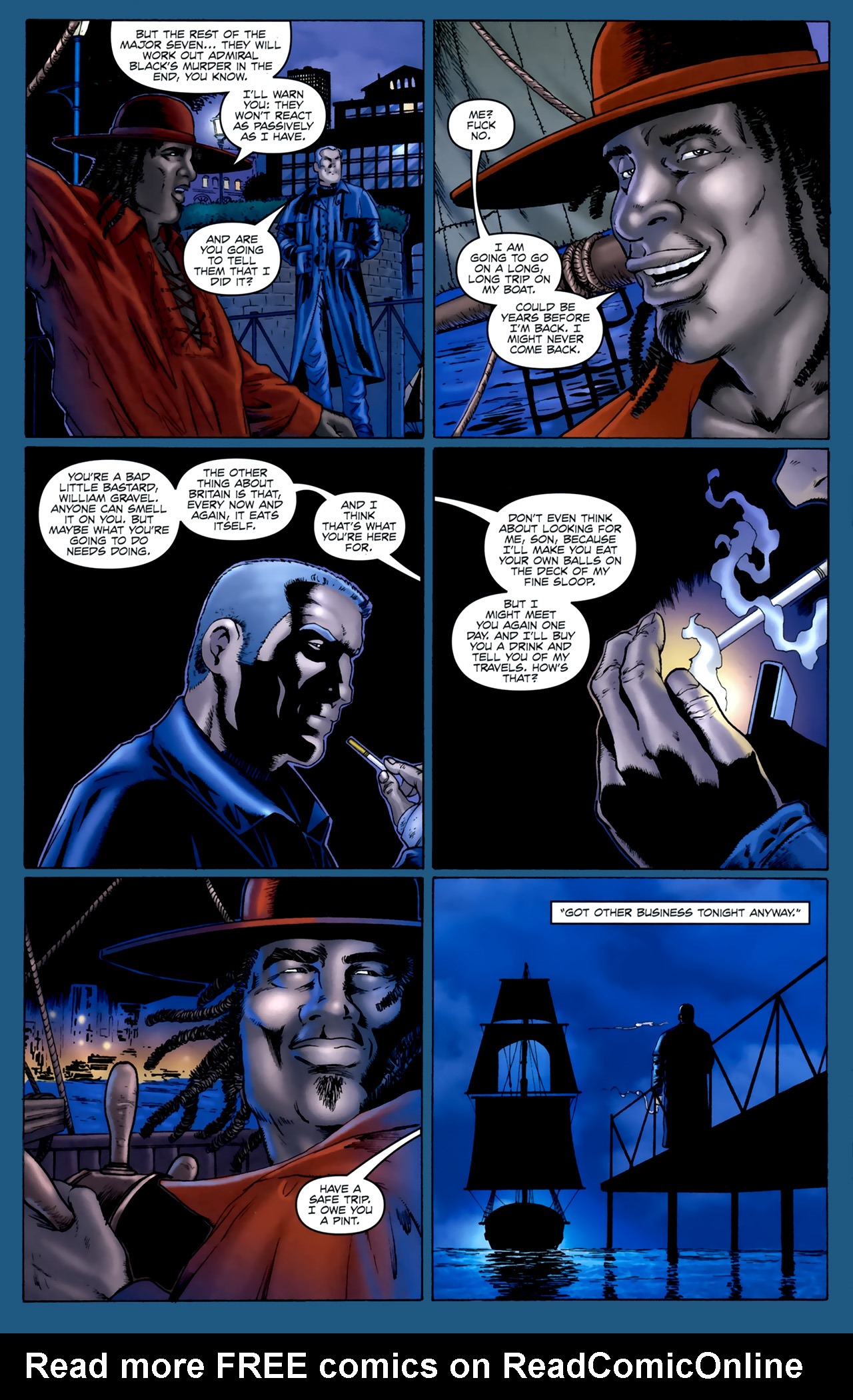 Read online Gravel comic -  Issue #12 - 10