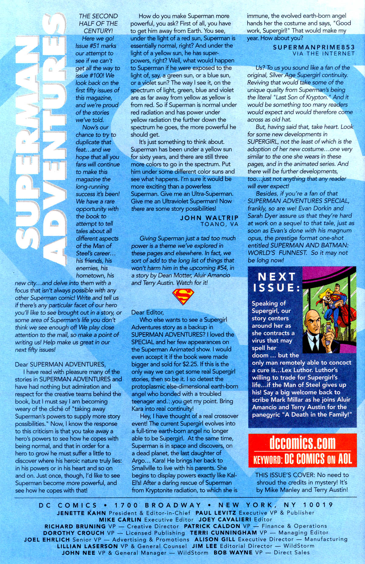 Read online Superman Adventures comic -  Issue #51 - 24
