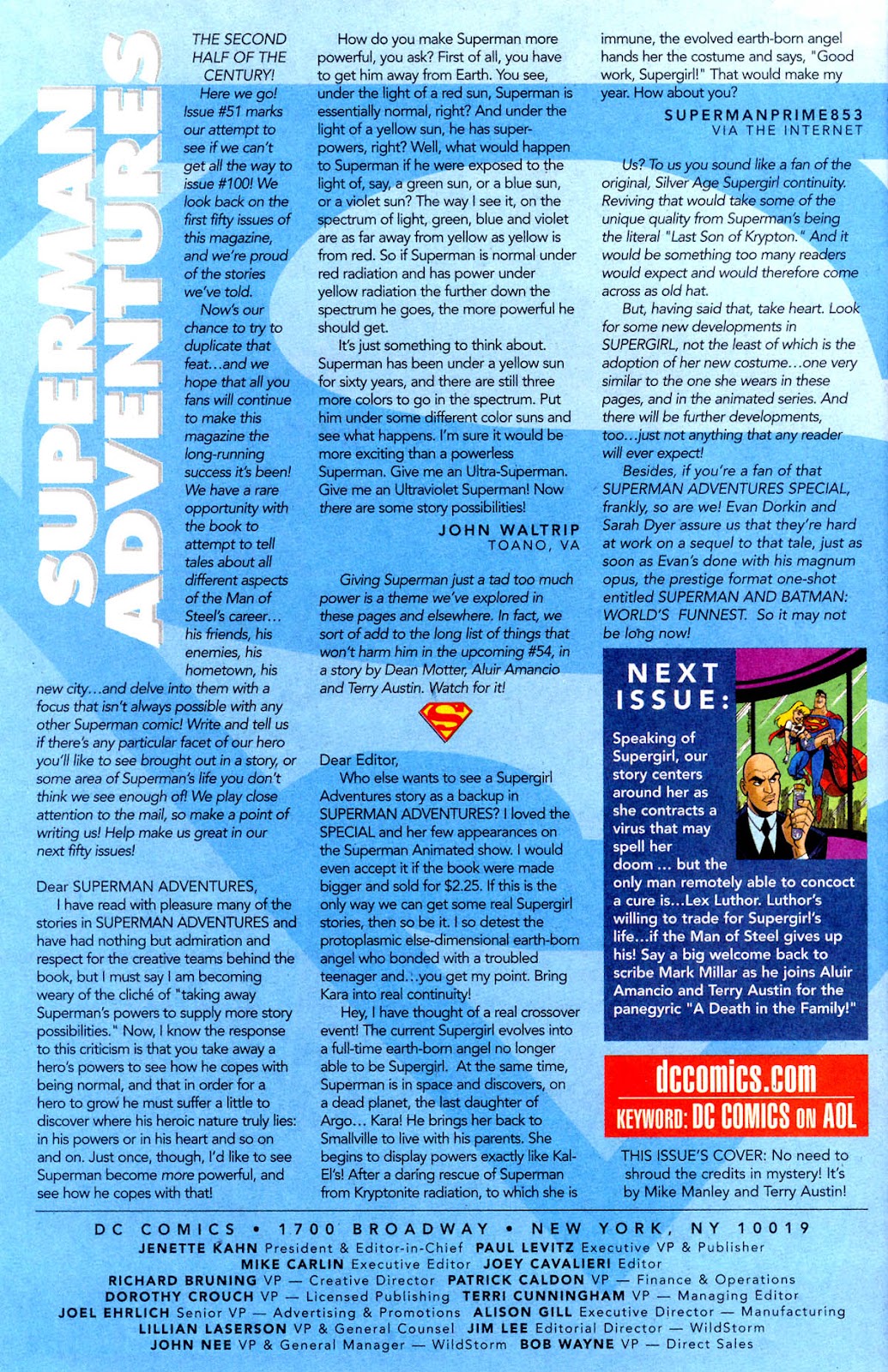 Superman Adventures Issue #51 #54 - English 24
