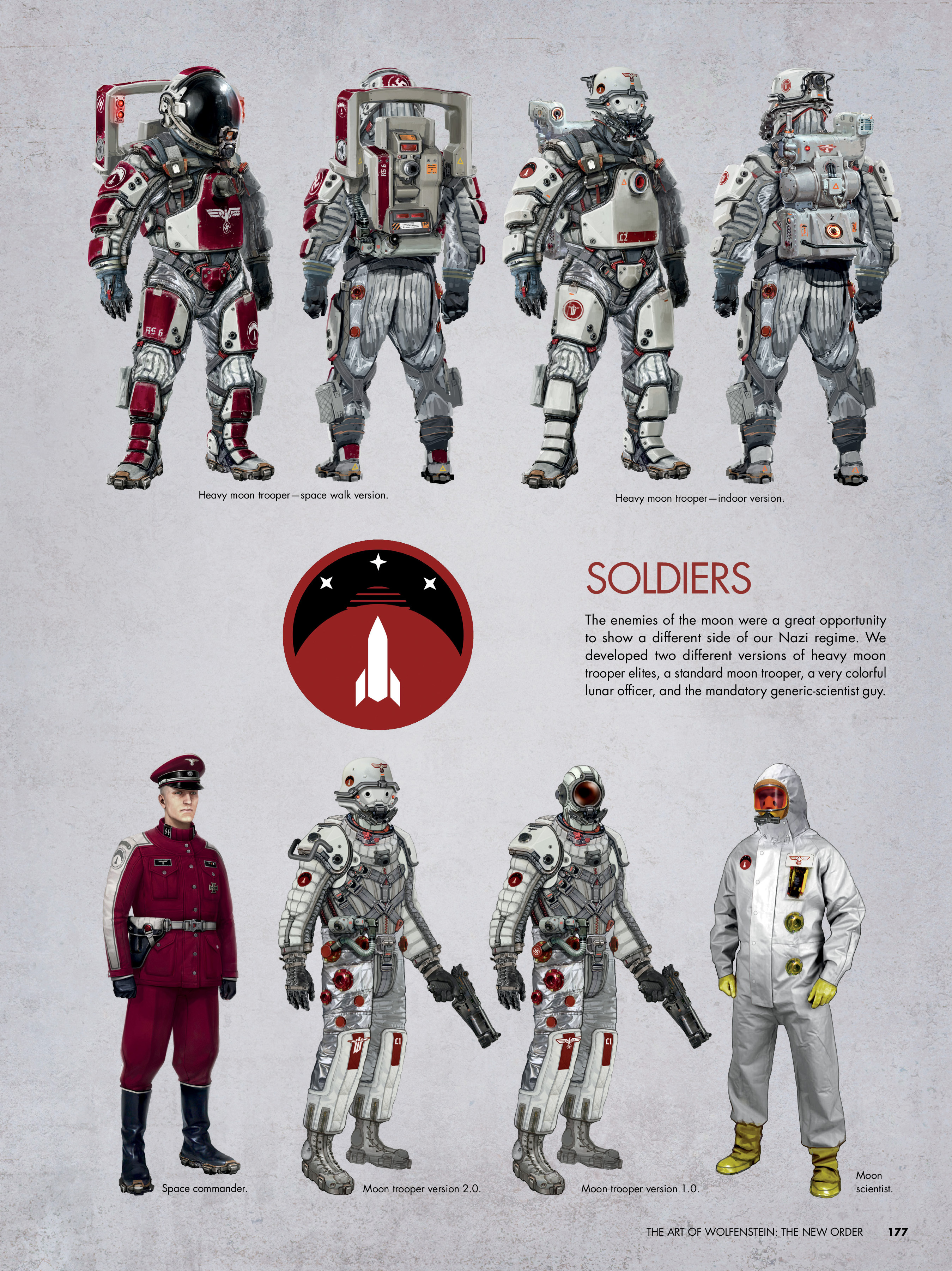 Read online The Art of Wolfenstein: The New Order comic -  Issue # TPB (Part 2) - 61