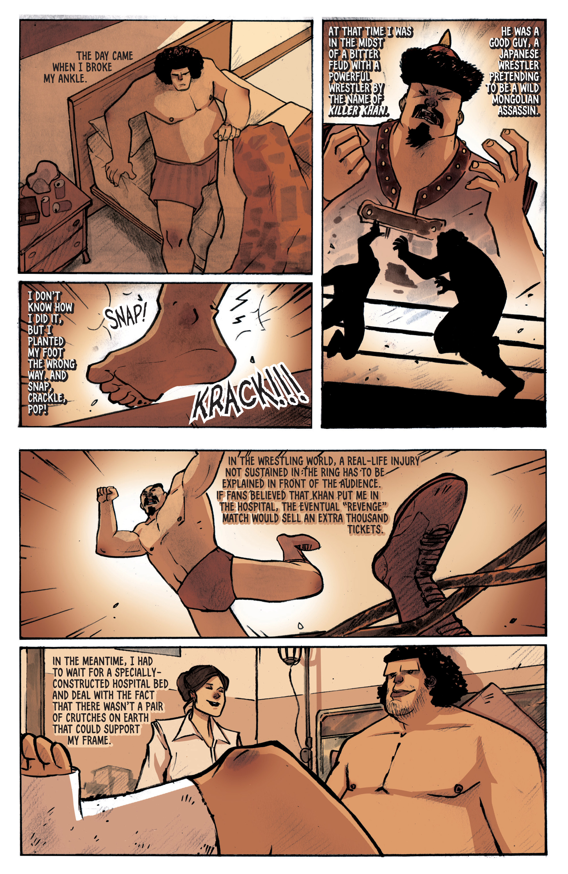 Read online Andre the Giant: Closer To Heaven comic -  Issue # TPB - 79