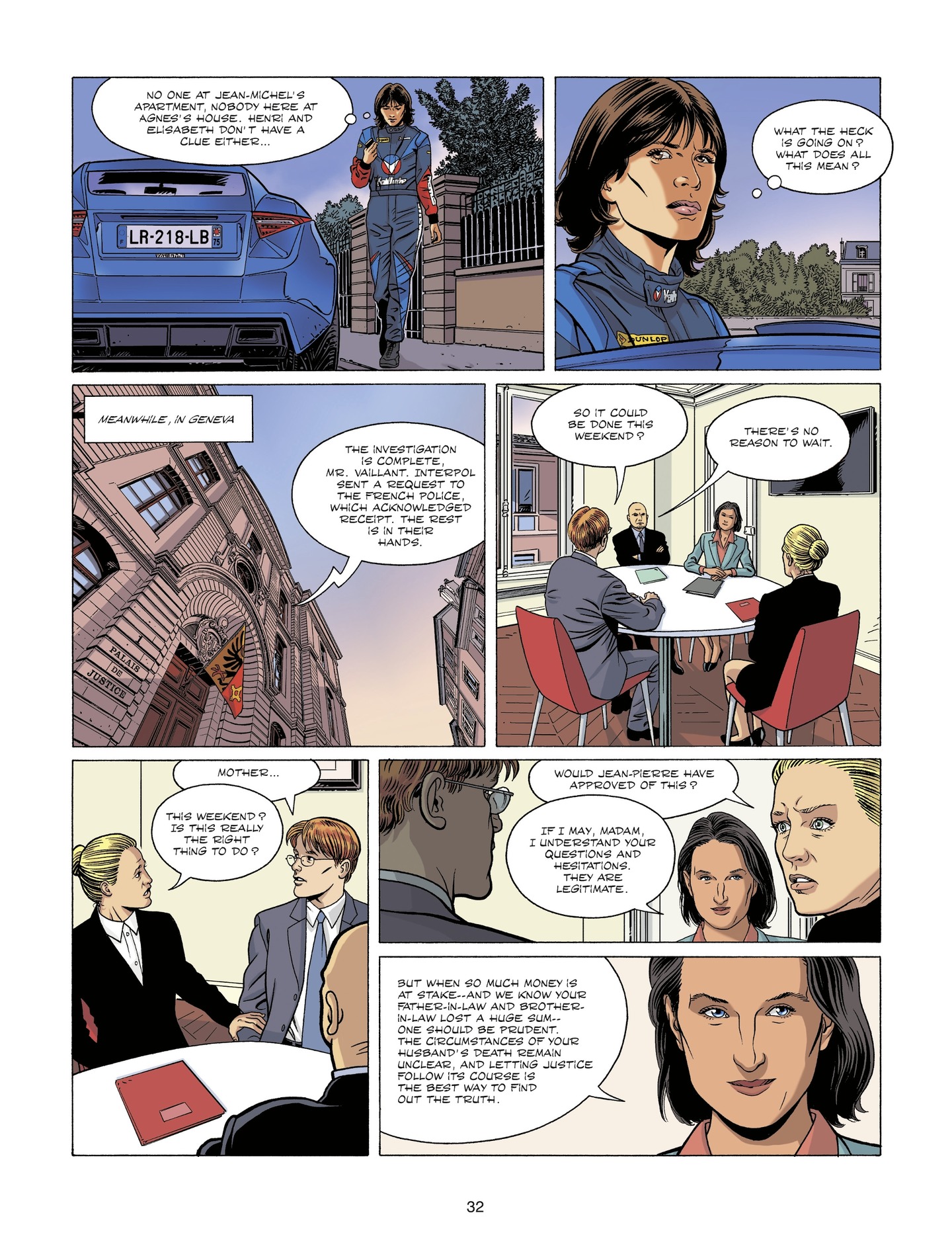 Read online Michel Vaillant comic -  Issue #6 - 32