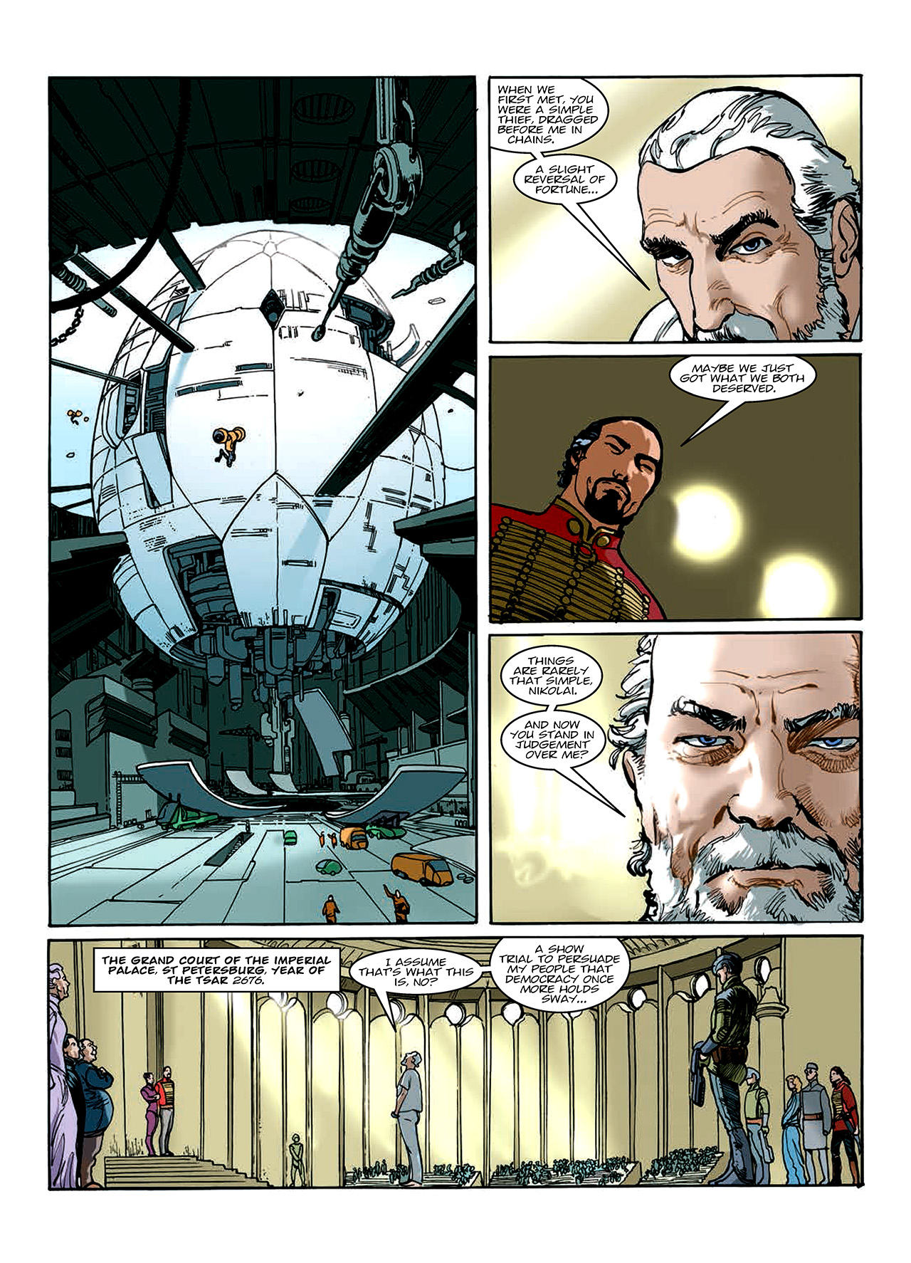 Read online Nikolai Dante comic -  Issue # TPB 10 - 89