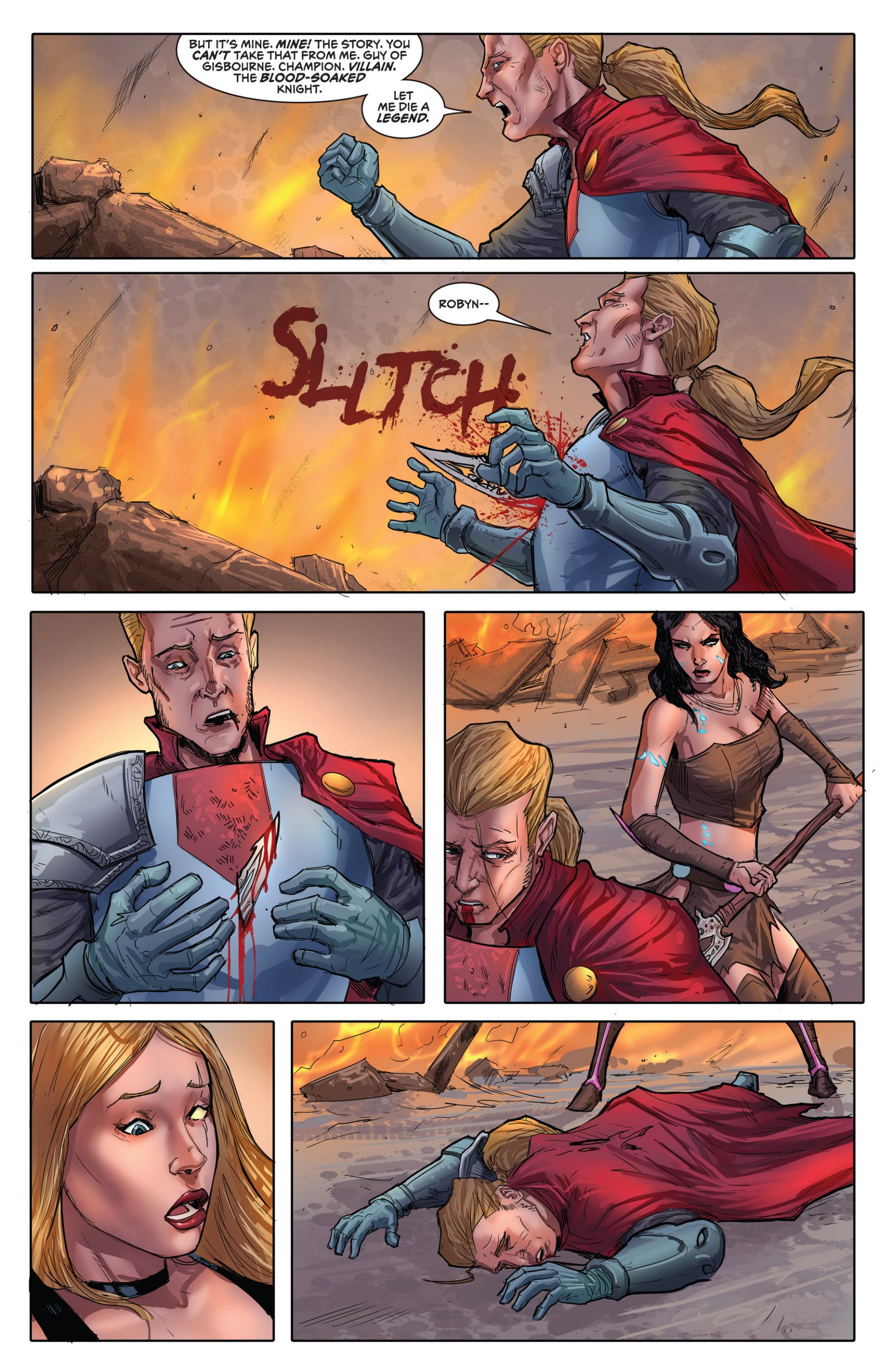 Read online Grimm Fairy Tales presents Robyn Hood: Legend comic -  Issue #5 - 13