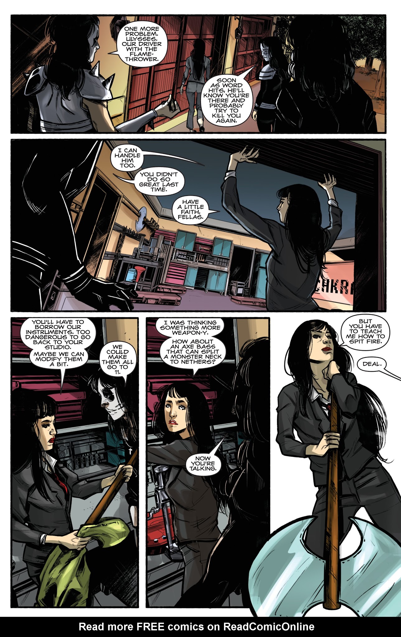 Read online Kiss/Vampirella comic -  Issue #4 - 24