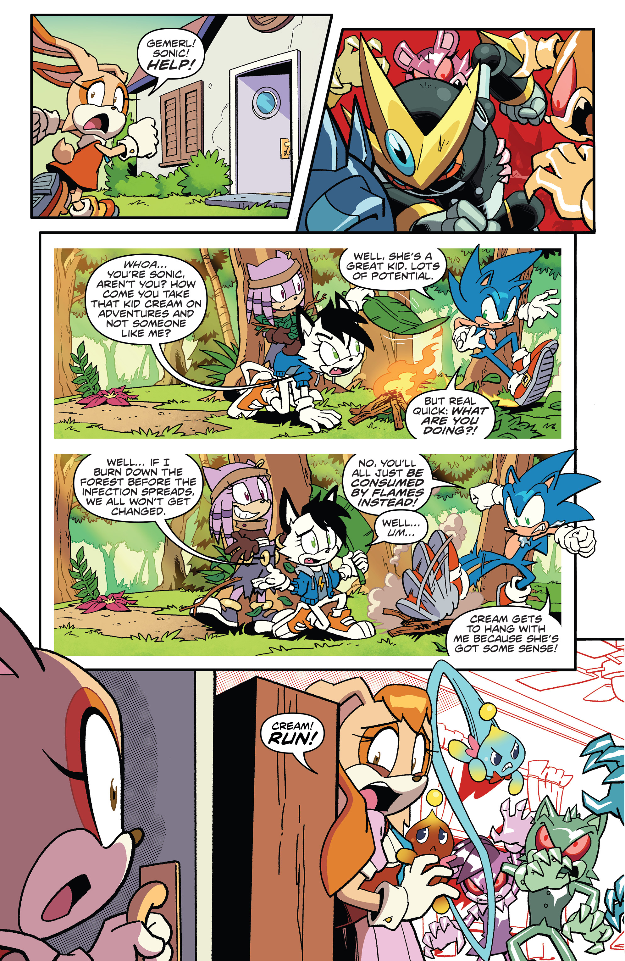 Read online Sonic the Hedgehog (2018) comic -  Issue #18 - 18