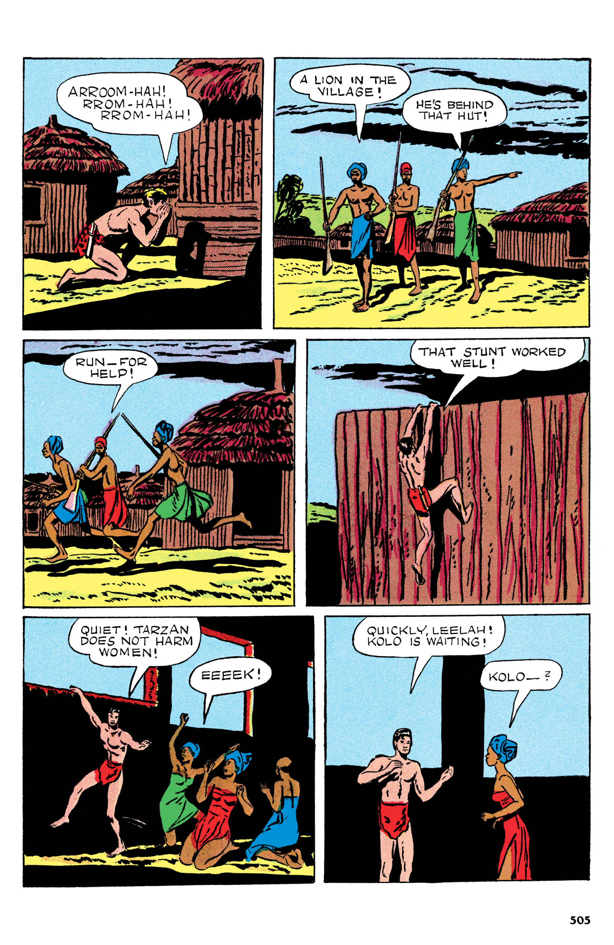 Read online Edgar Rice Burroughs Tarzan: The Jesse Marsh Years Omnibus comic -  Issue # TPB (Part 6) - 7