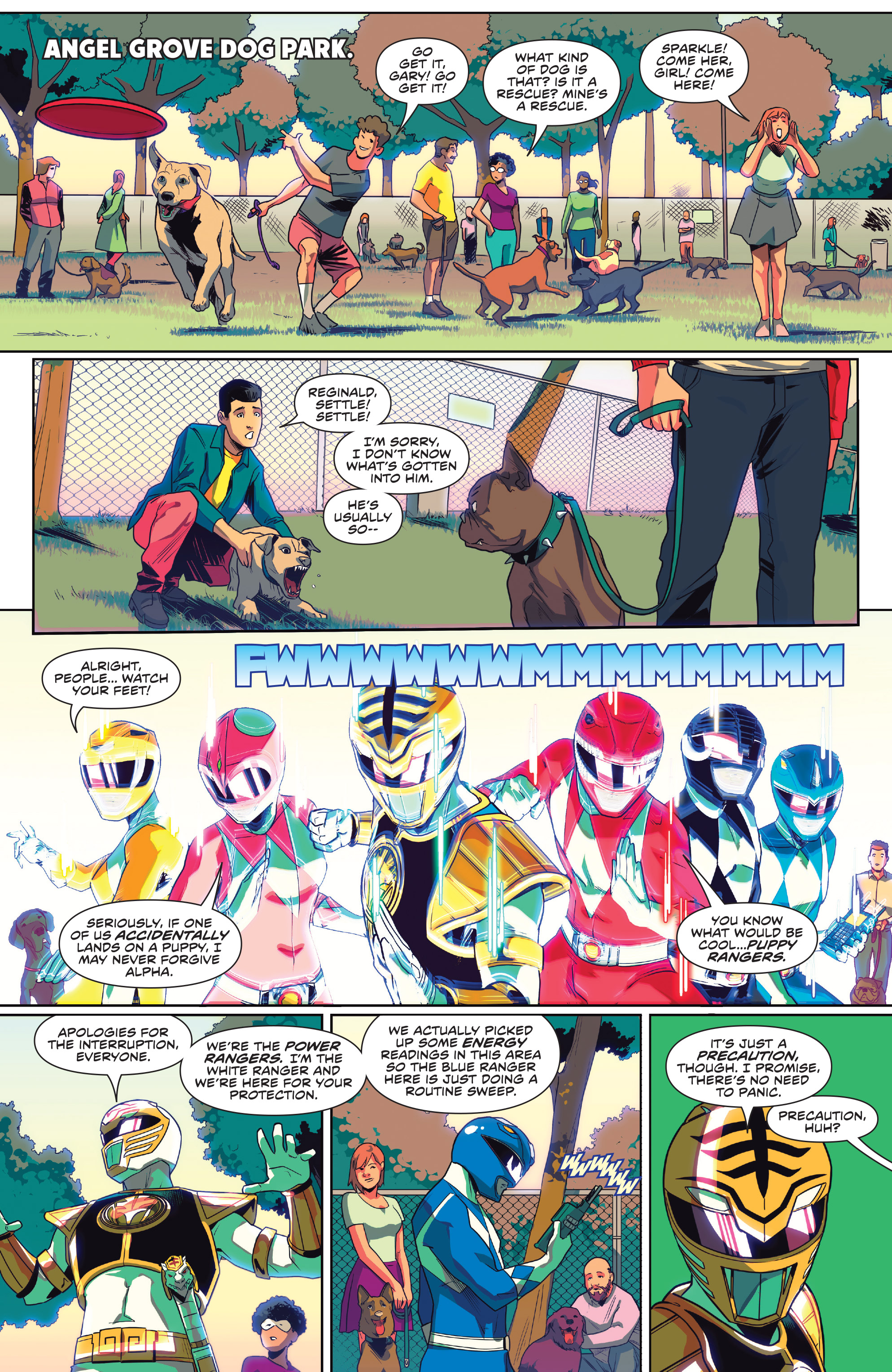 Read online Mighty Morphin comic -  Issue #9 - 12