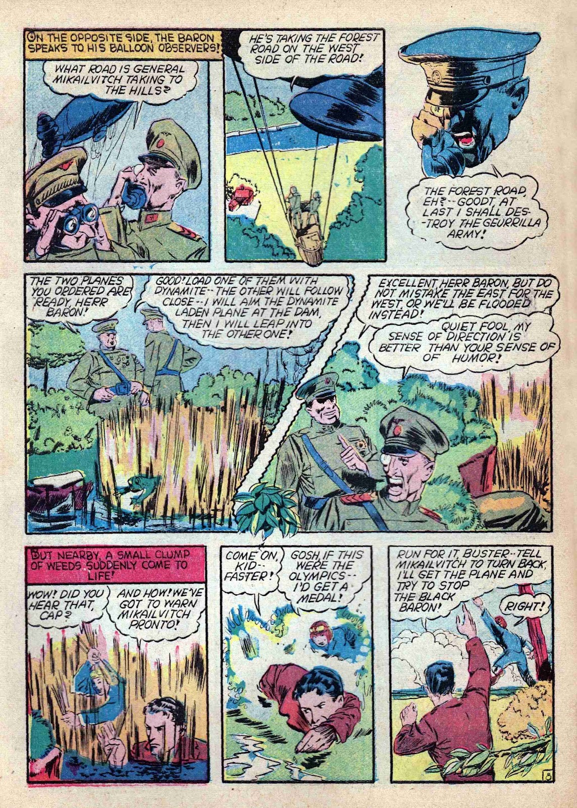 Captain Aero Comics issue 9 - Page 10