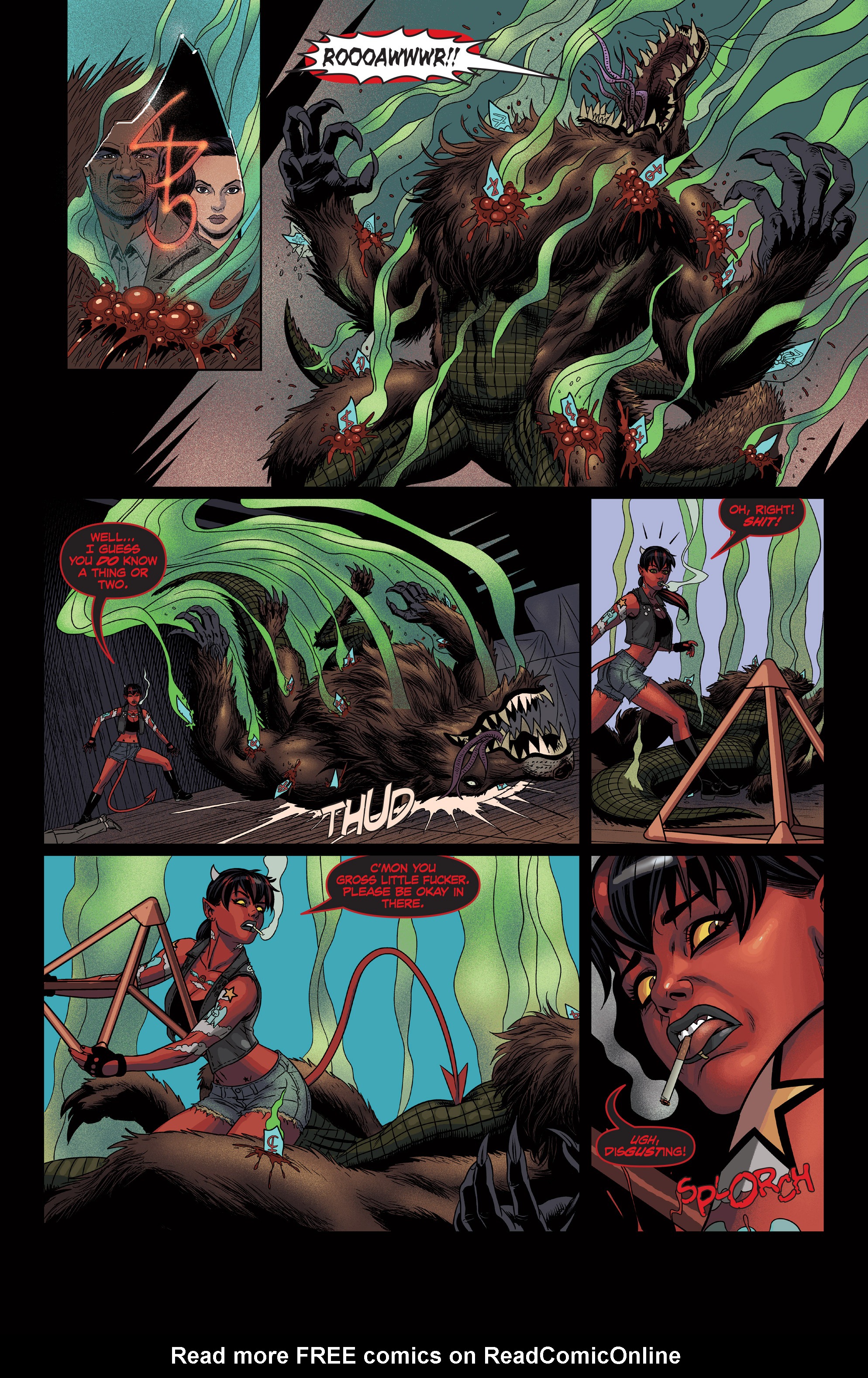 Read online Mercy Sparx (2013) comic -  Issue #7 - 21