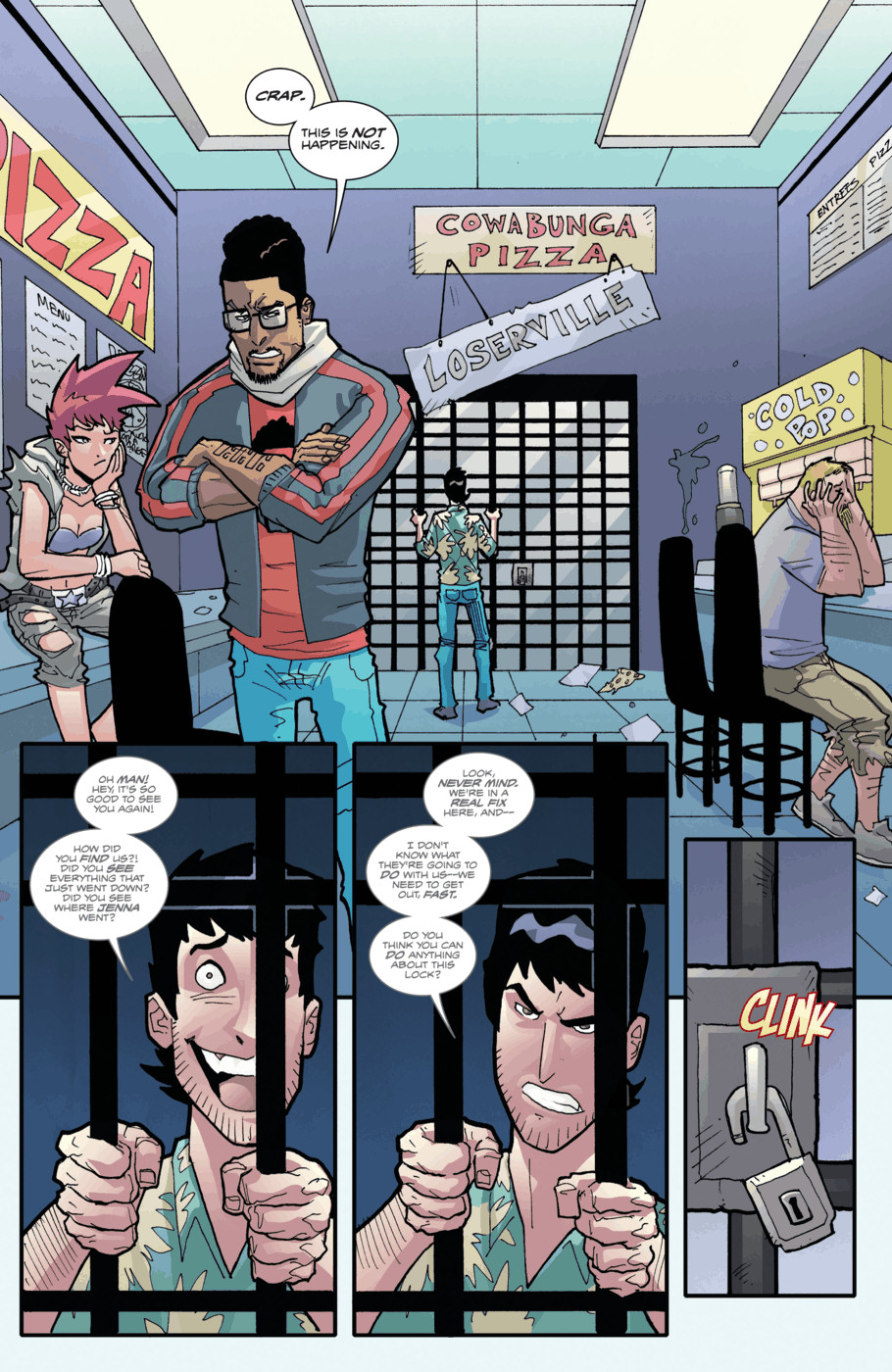 Read online Fanboys vs. Zombies comic -  Issue #7 - 21