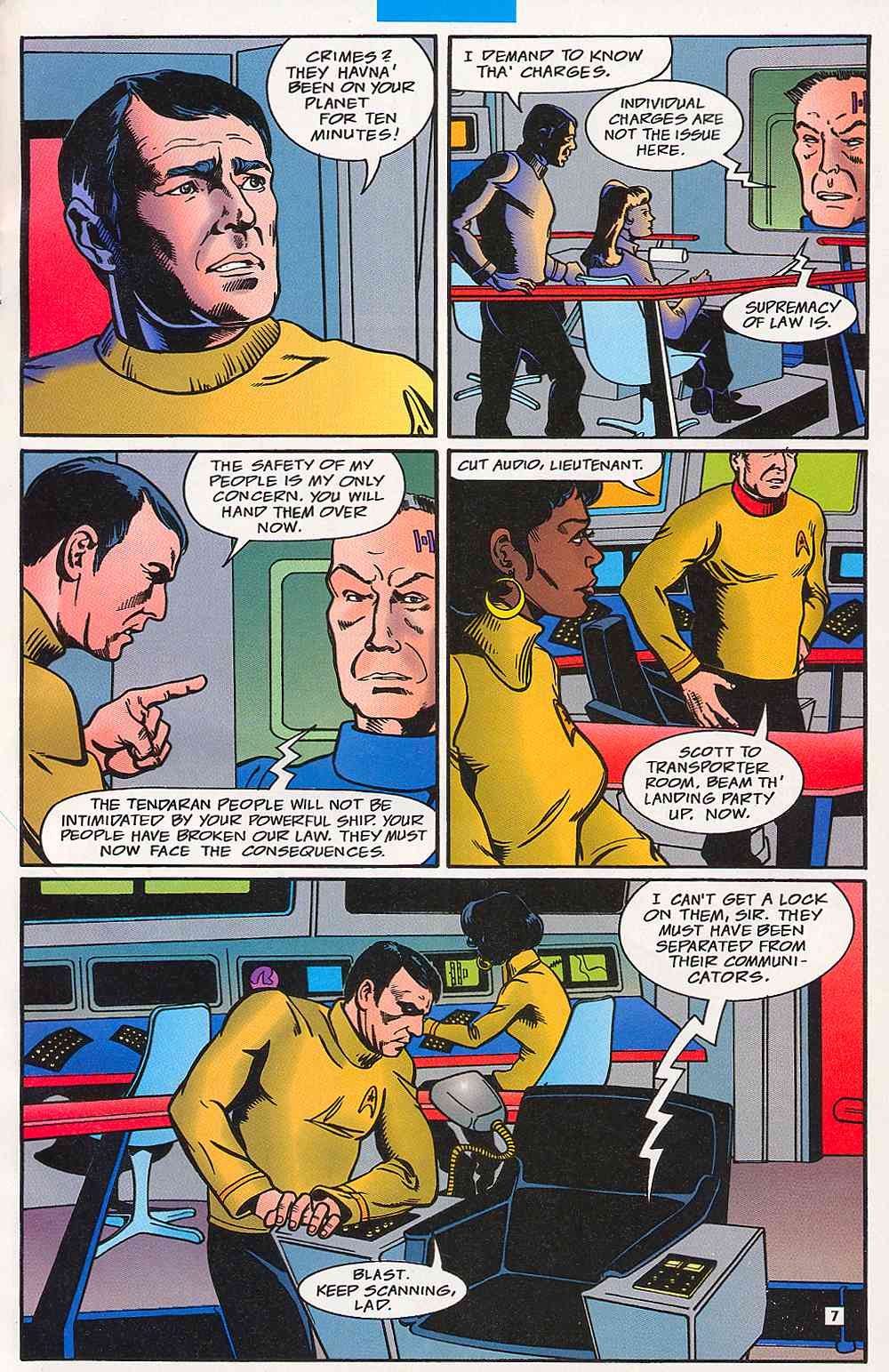 Read online Star Trek (1989) comic -  Issue #76 - 8
