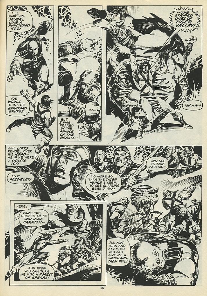 Read online The Savage Sword Of Conan comic -  Issue #198 - 57