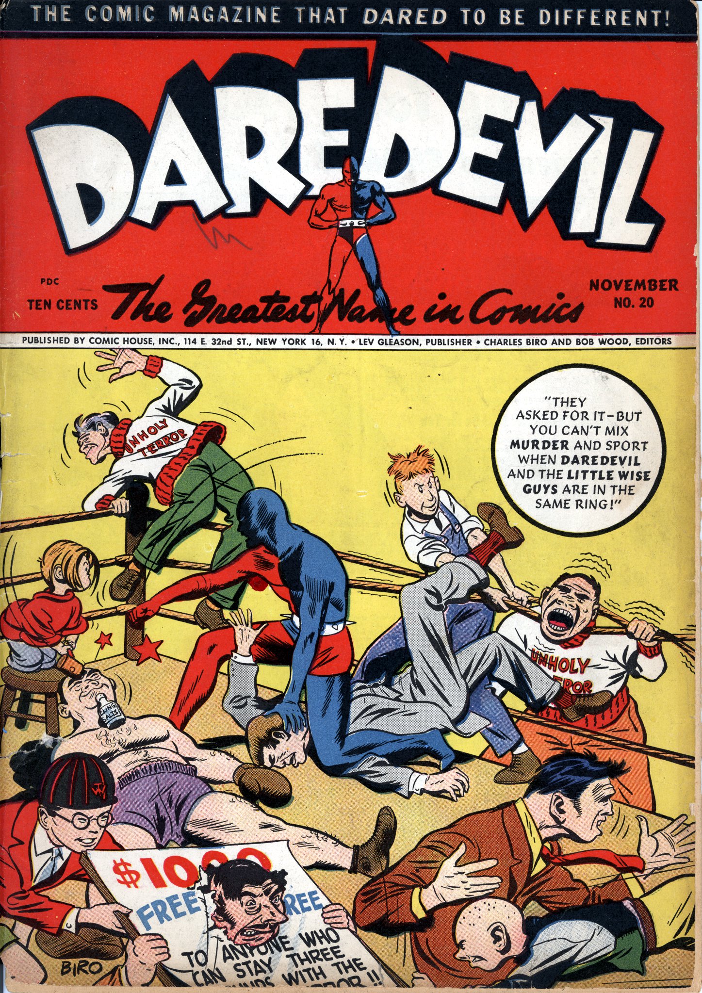 Read online Daredevil (1941) comic -  Issue #20 - 1