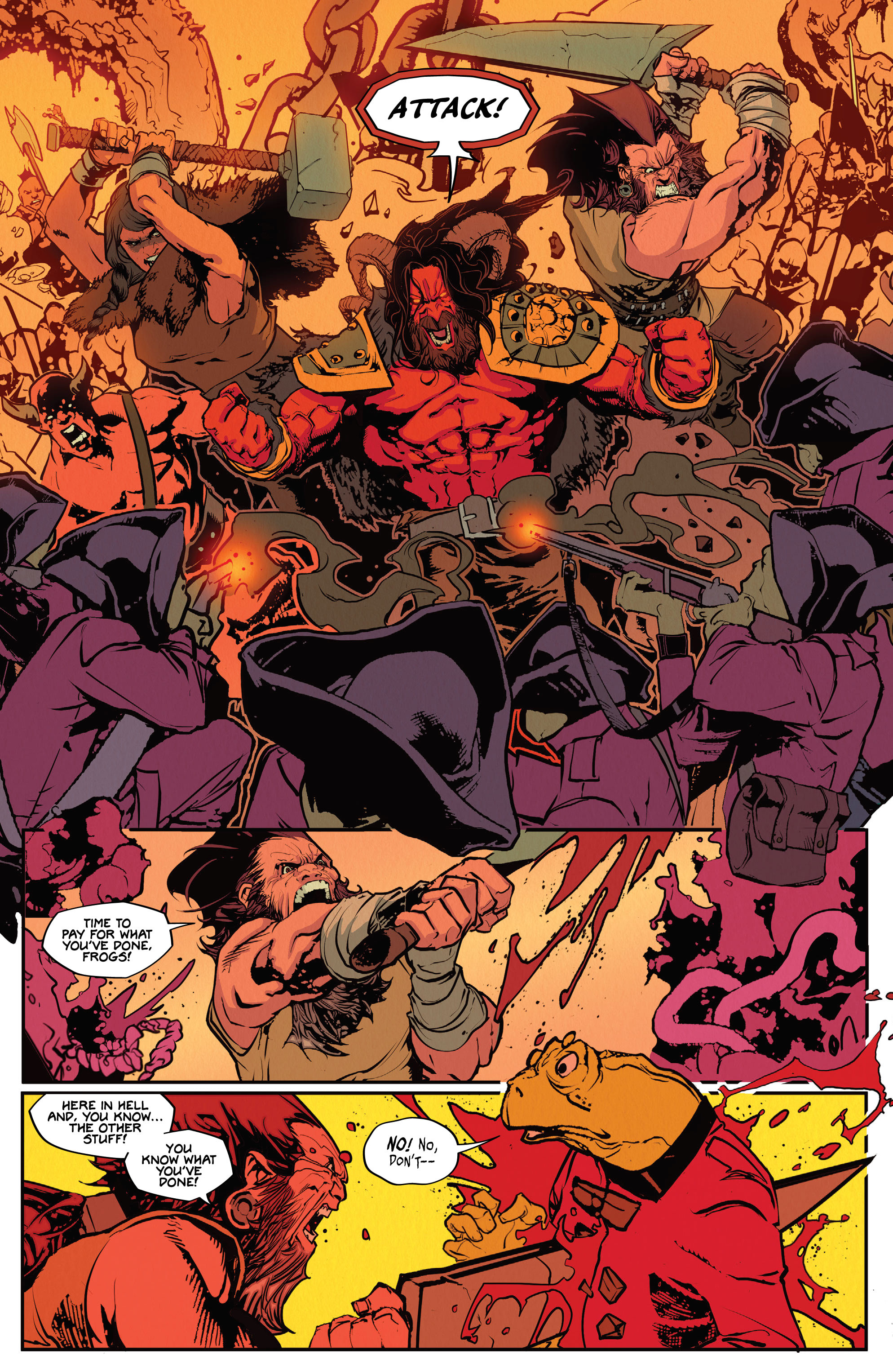 Read online Barbaric Hell to Pay comic -  Issue #2 - 5