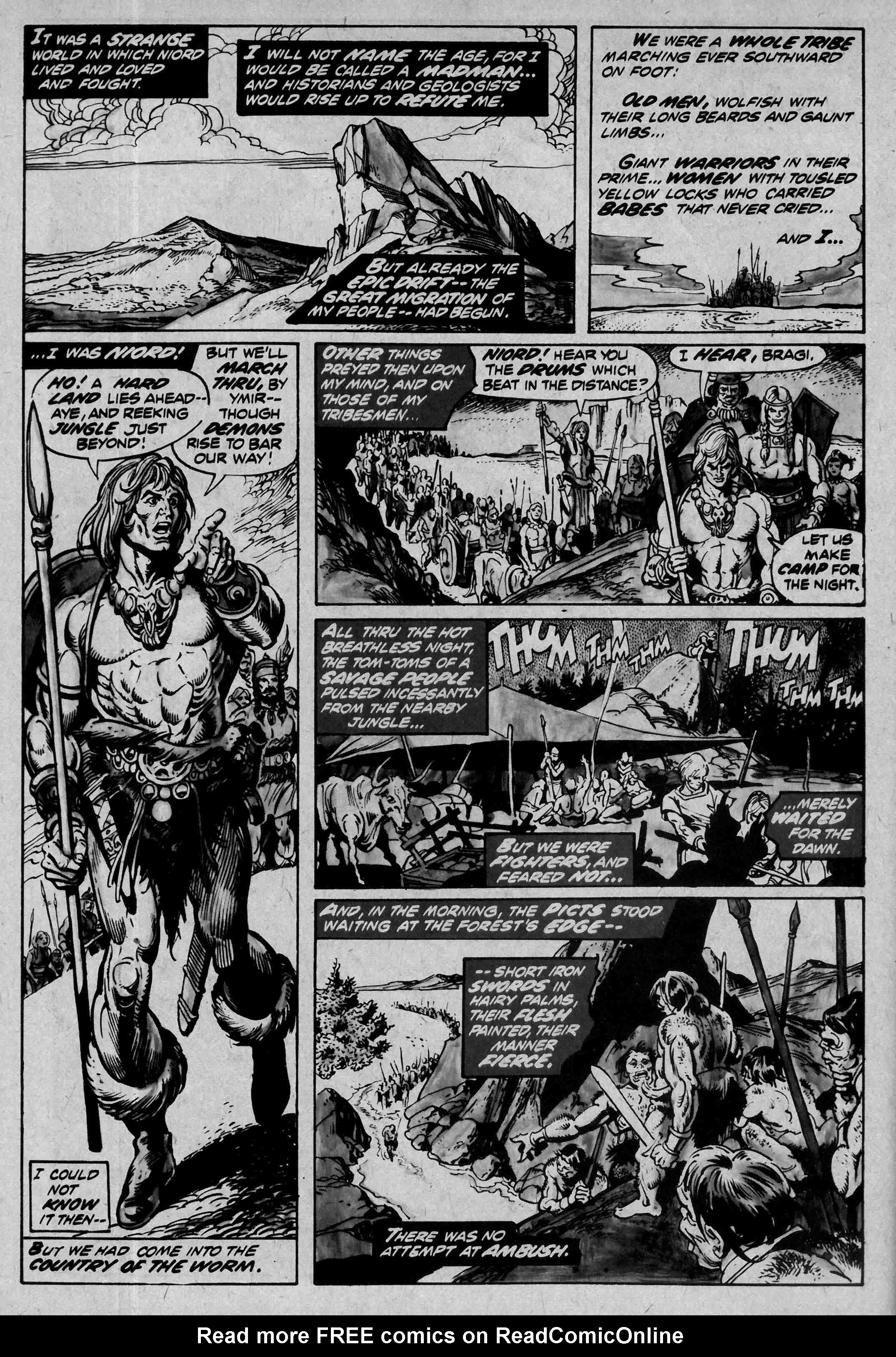 Read online Kull and the Barbarians comic -  Issue #1 - 54