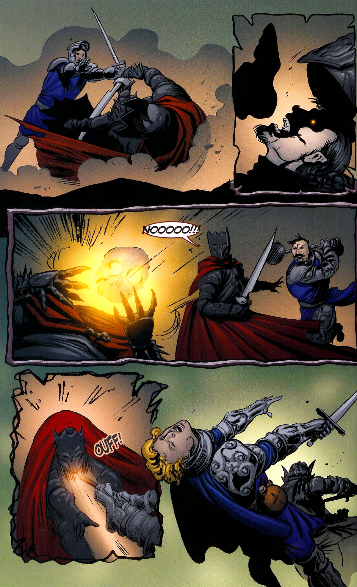 Read online Dracula vs King Arthur comic -  Issue #4 - 46