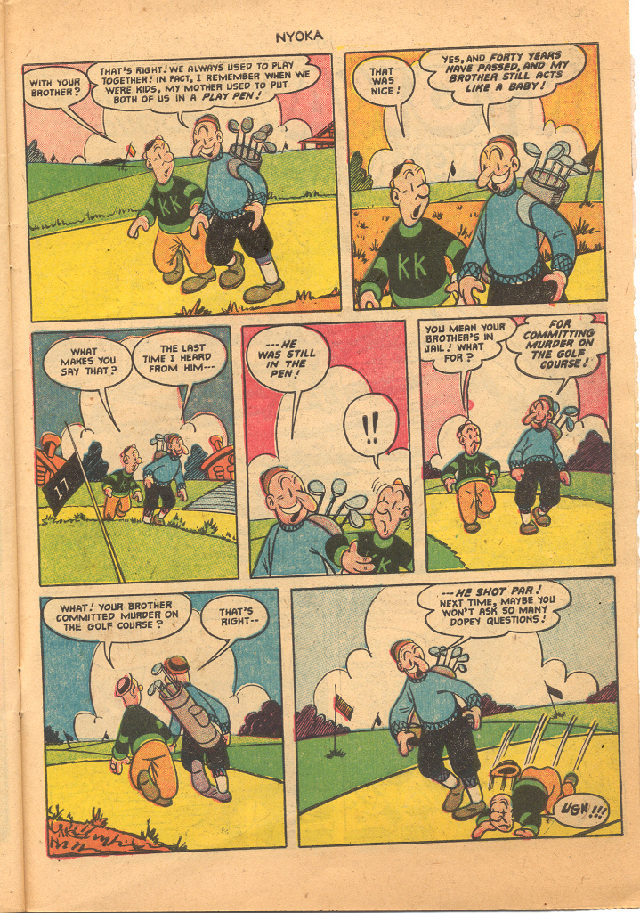 Read online Nyoka the Jungle Girl (1945) comic -  Issue #60 - 27