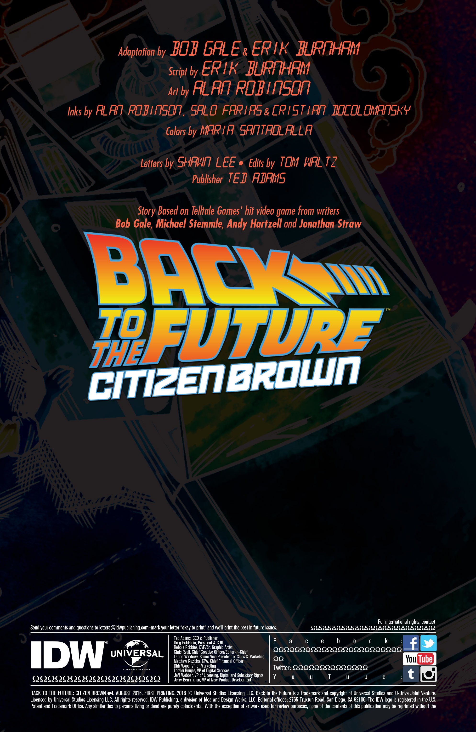 Read online Back to the Future: Citizen Brown comic -  Issue #4 - 2