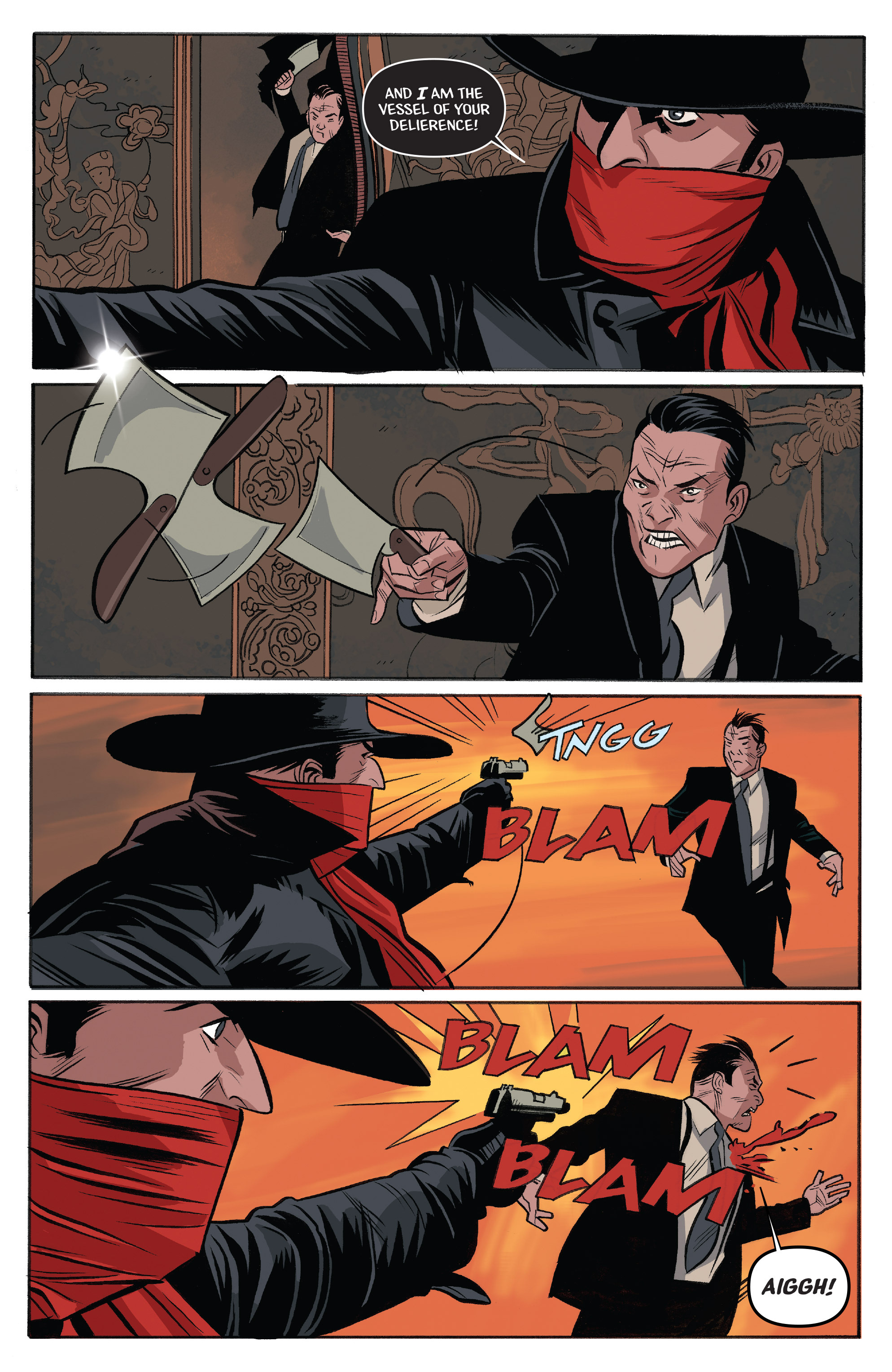 Read online The Shadow: Year One comic -  Issue #9 - 23