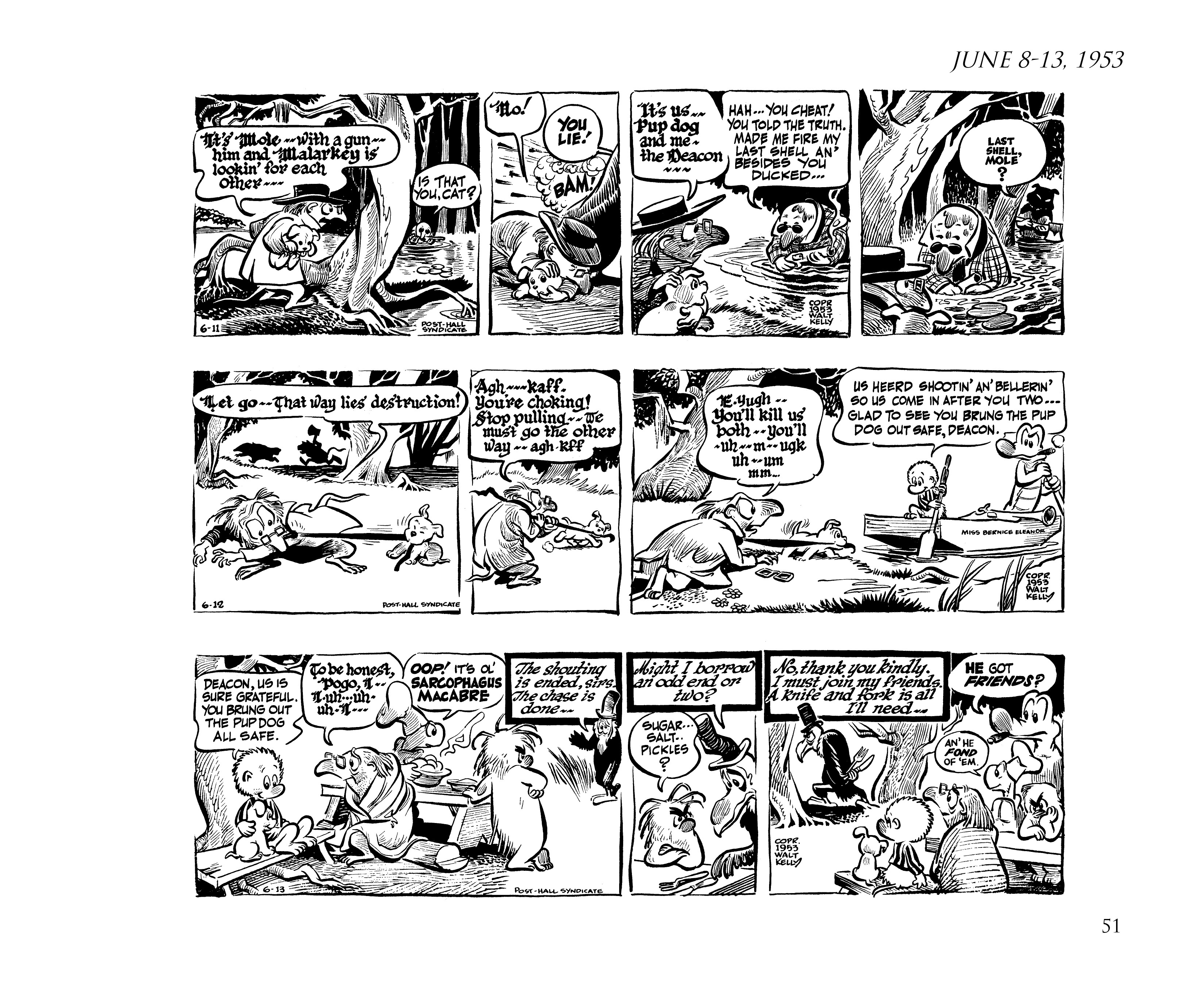 Read online Pogo by Walt Kelly: The Complete Syndicated Comic Strips comic -  Issue # TPB 3 (Part 1) - 63