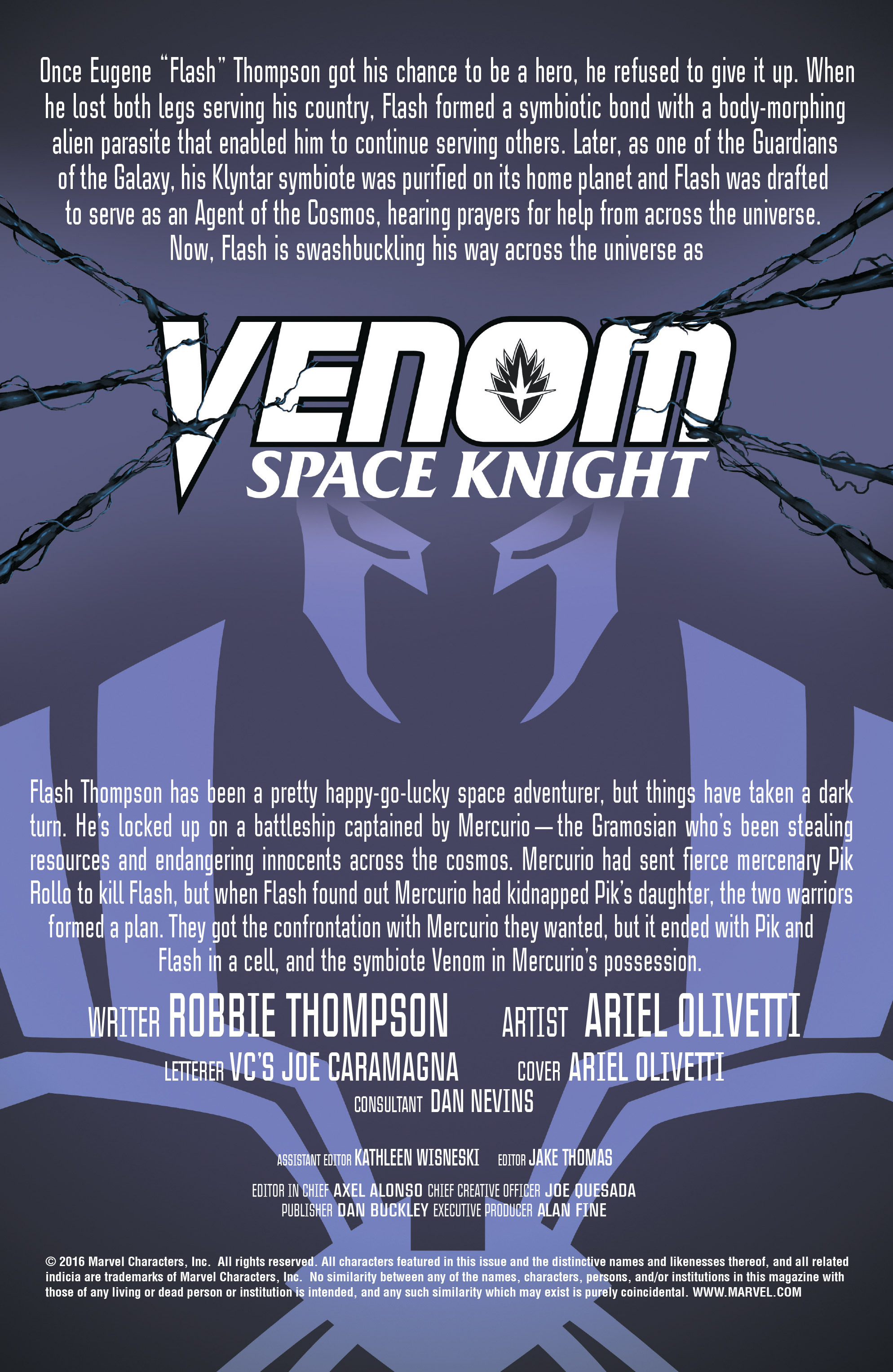 Read online Venom: Space Knight comic -  Issue #6 - 2