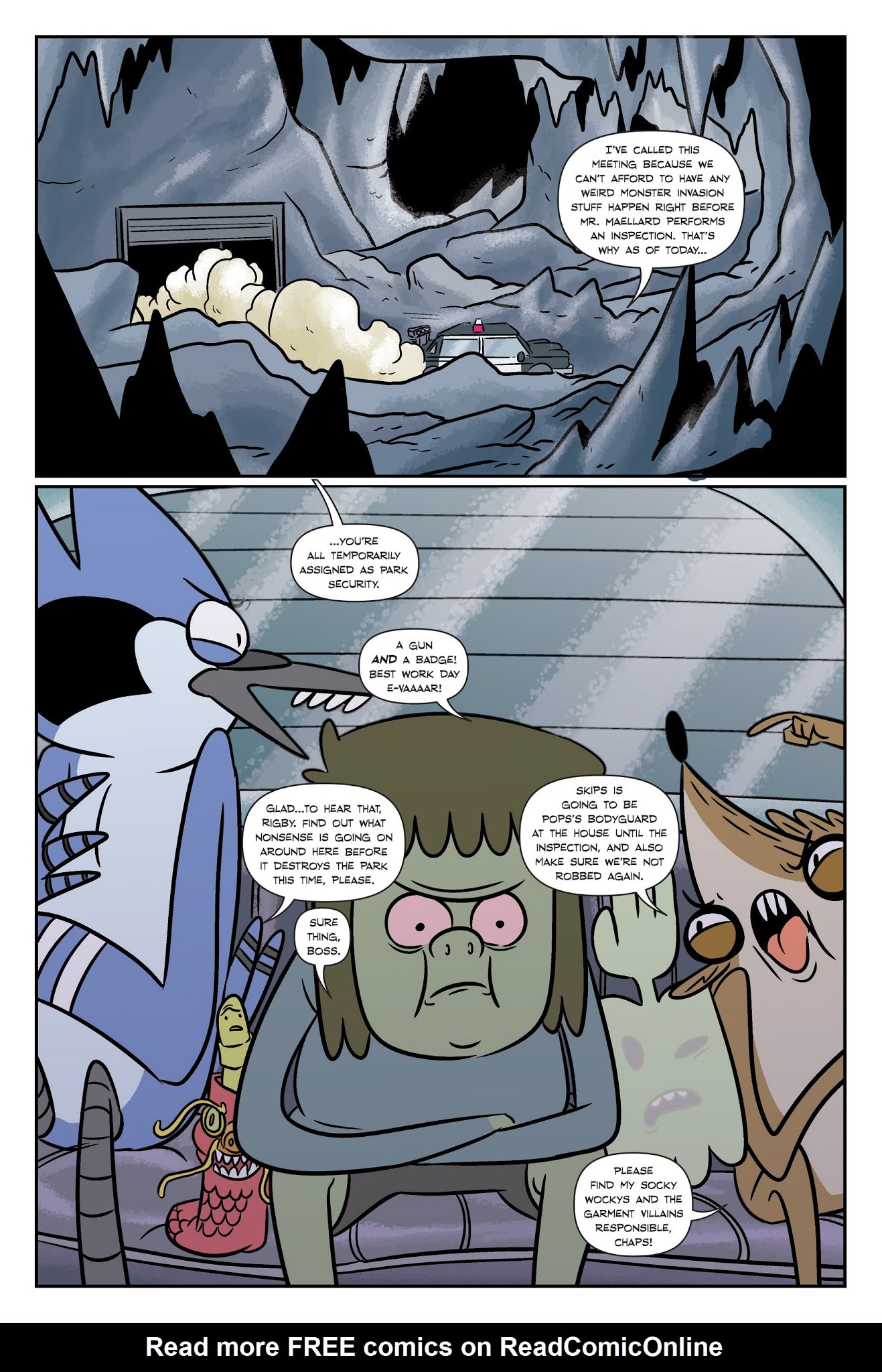 Read online Regular Show: Noir Means Noir, Buddy comic -  Issue # TPB (Part 1) - 15