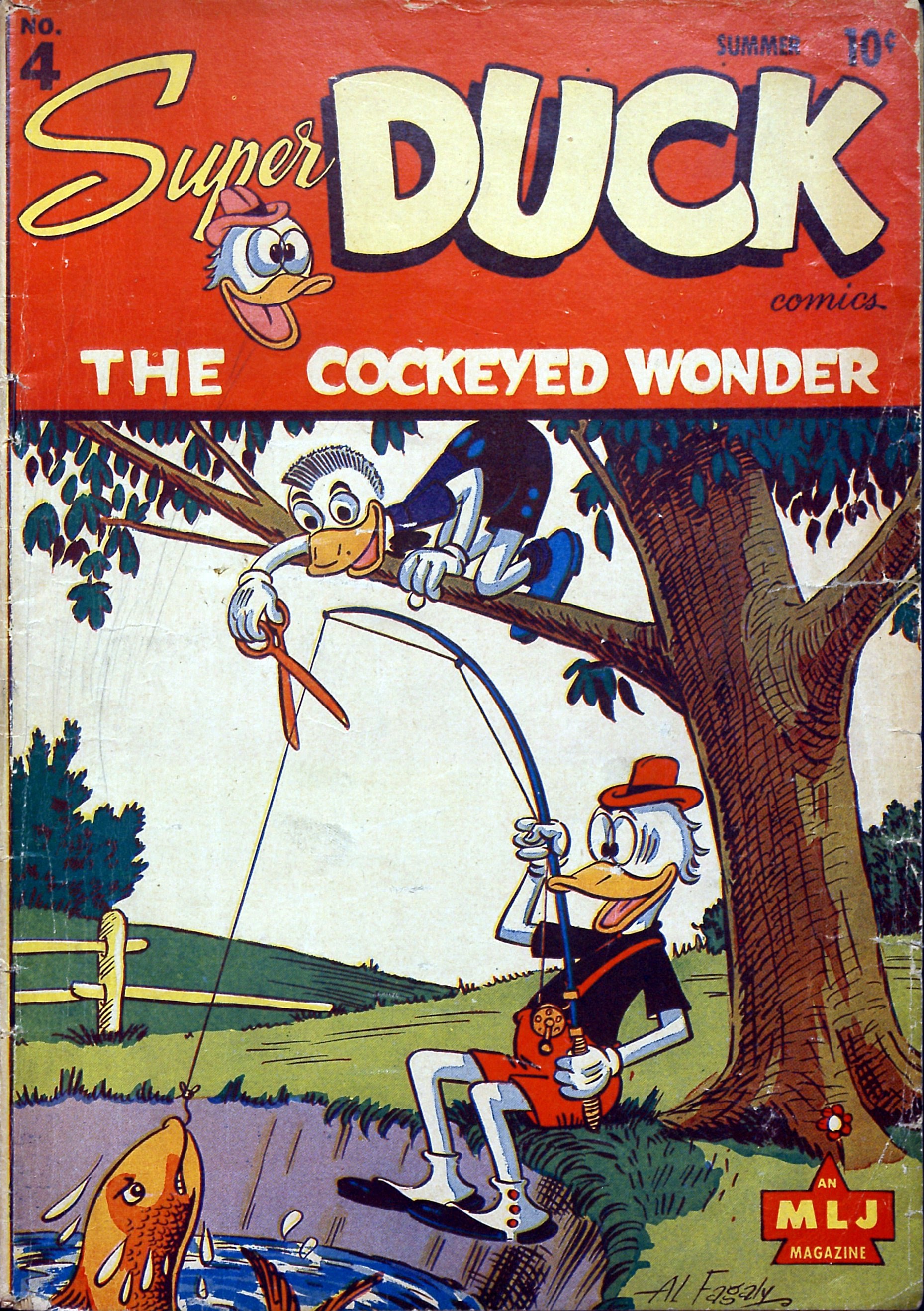 Read online Super Duck Comics comic -  Issue #4 - 1