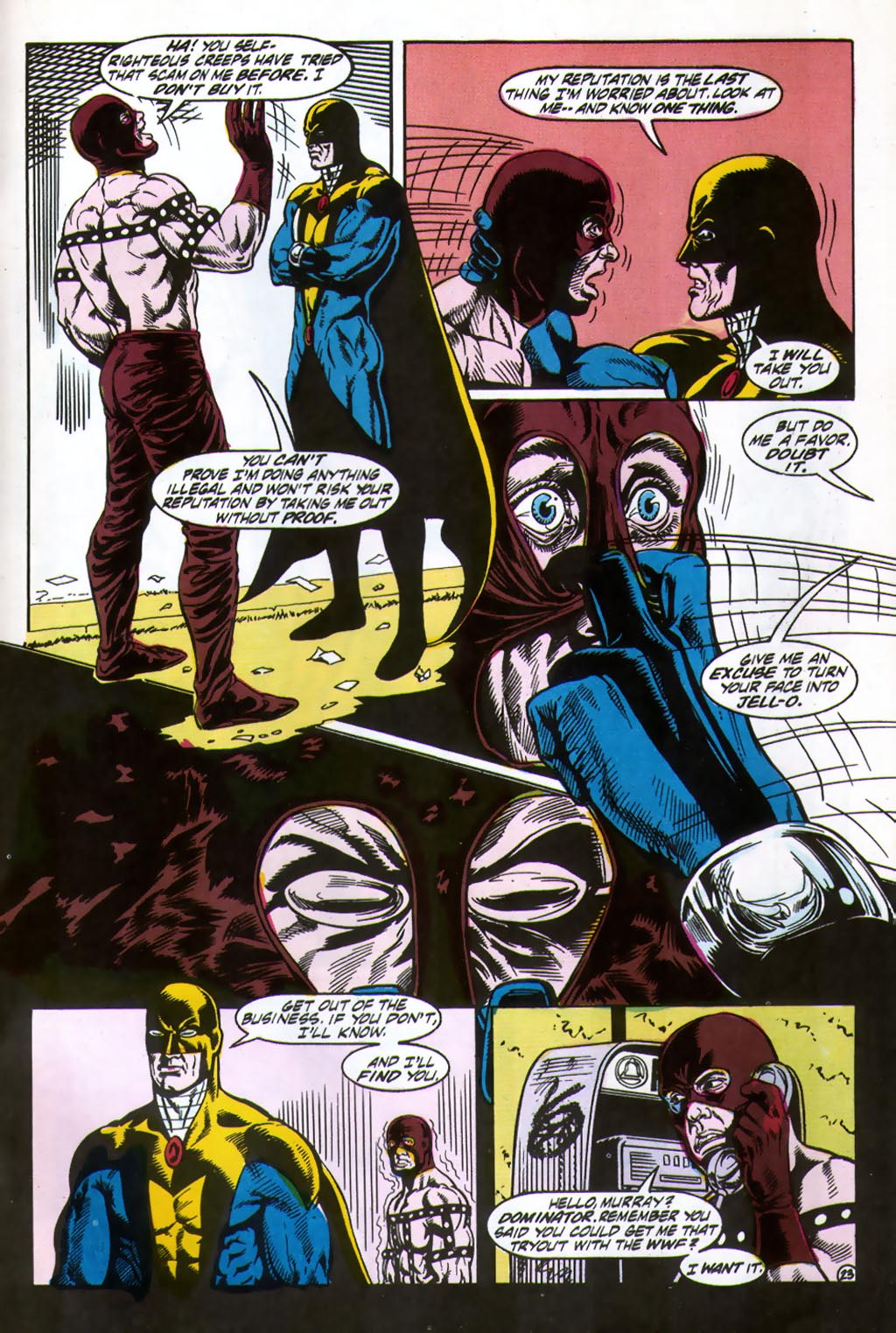 Read online Hero Alliance (1989) comic -  Issue #9 - 27