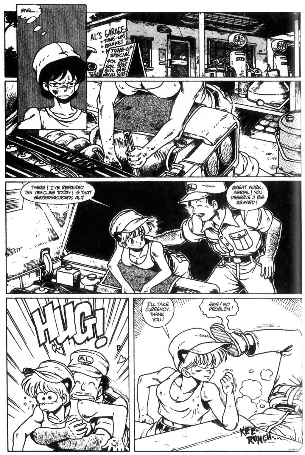 Read online Ninja High School (1986) comic -  Issue #25 - 22