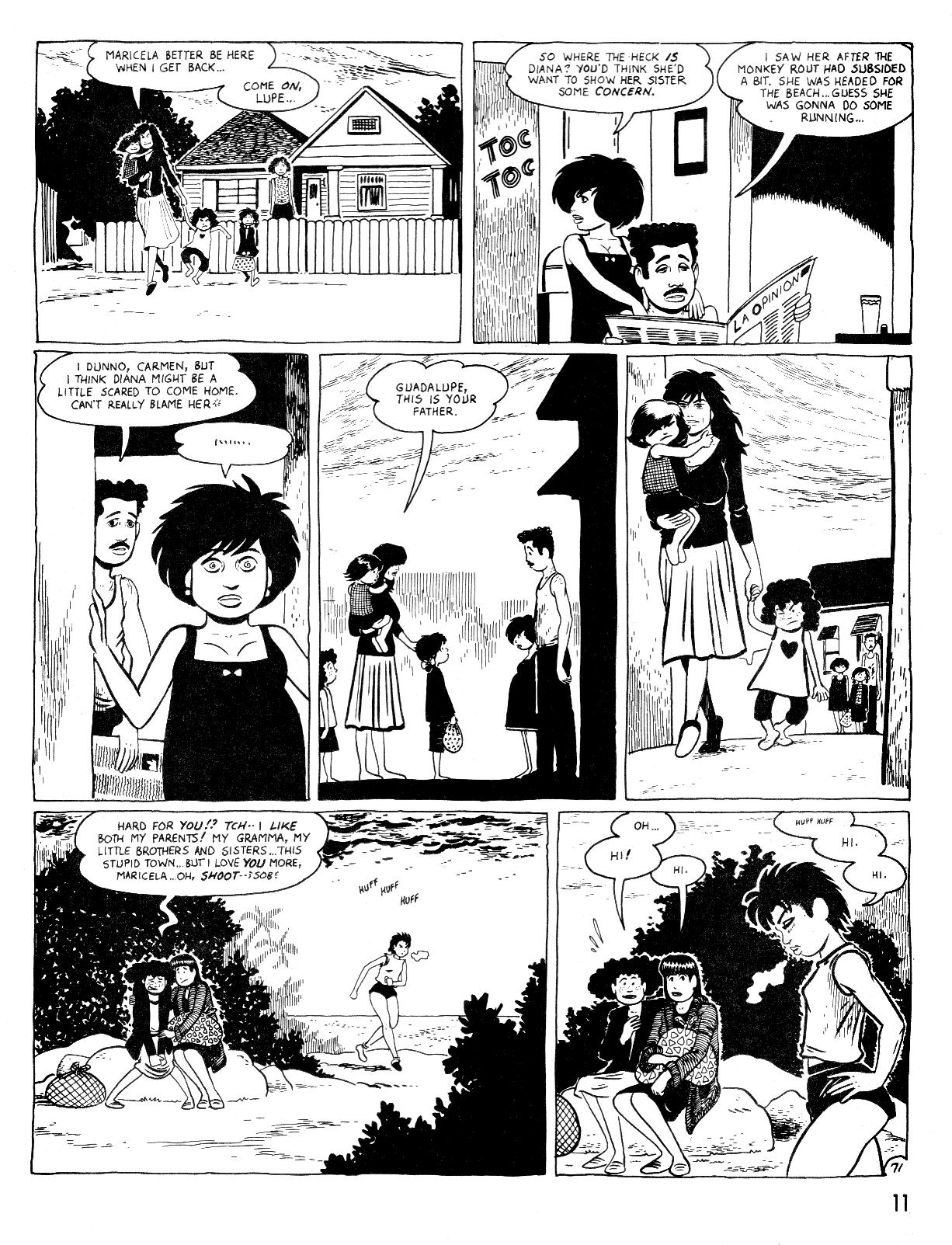 Read online Love and Rockets (1982) comic -  Issue #25 - 15