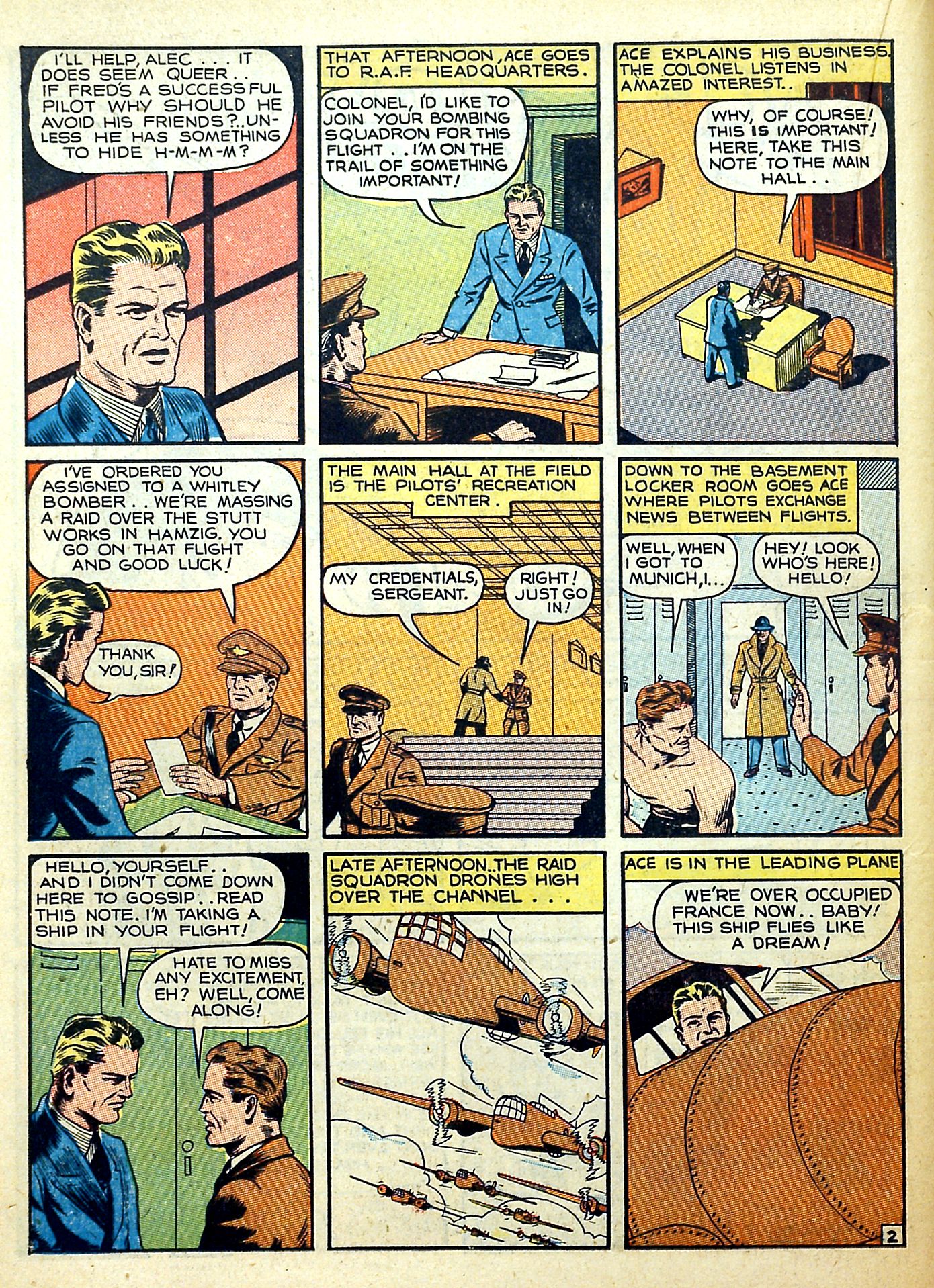 Read online Captain Flight Comics comic -  Issue #3 - 26